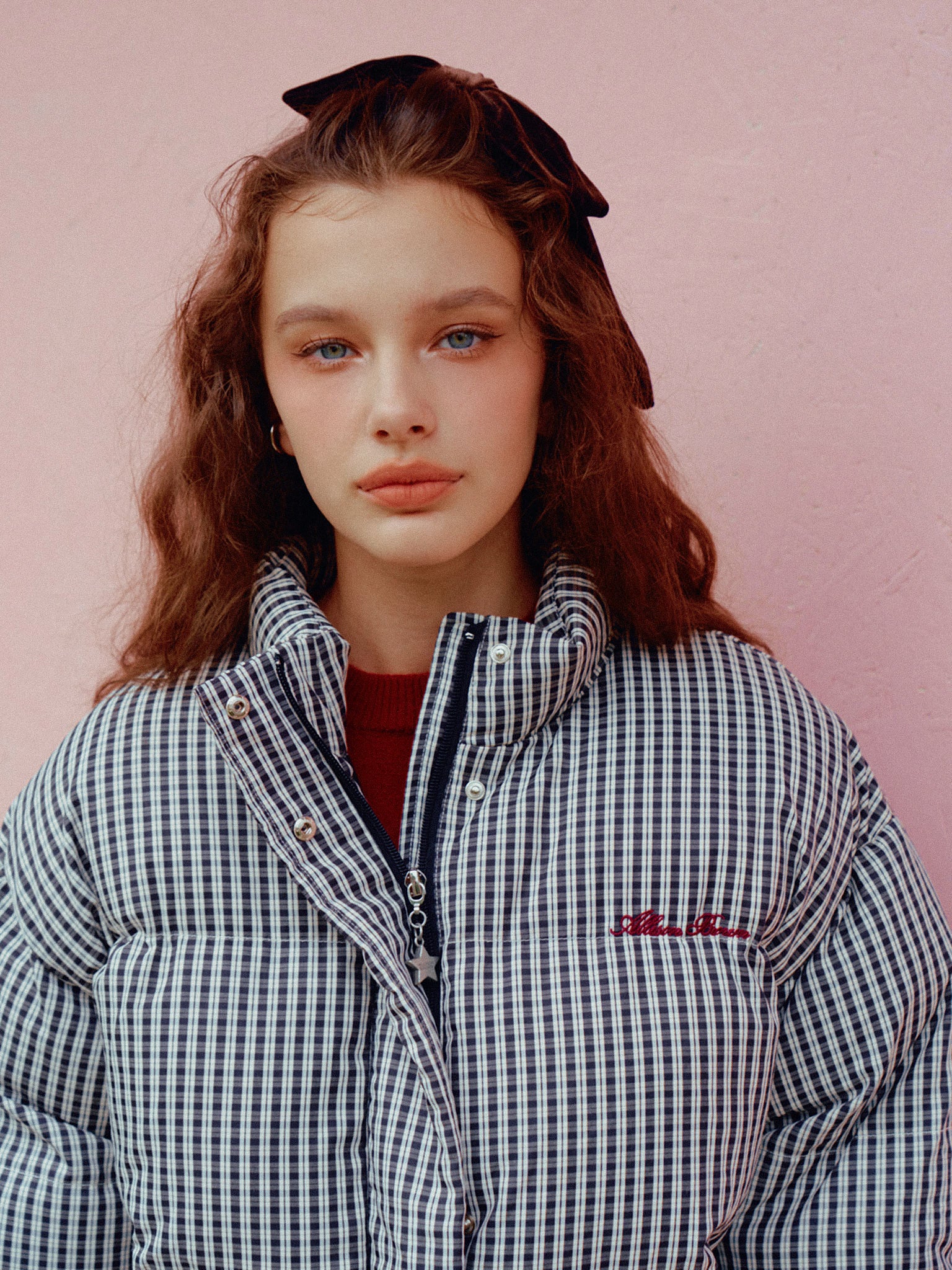 Cuddle Ginghamcheck Puffer Jacket – ALLISON BROWN
