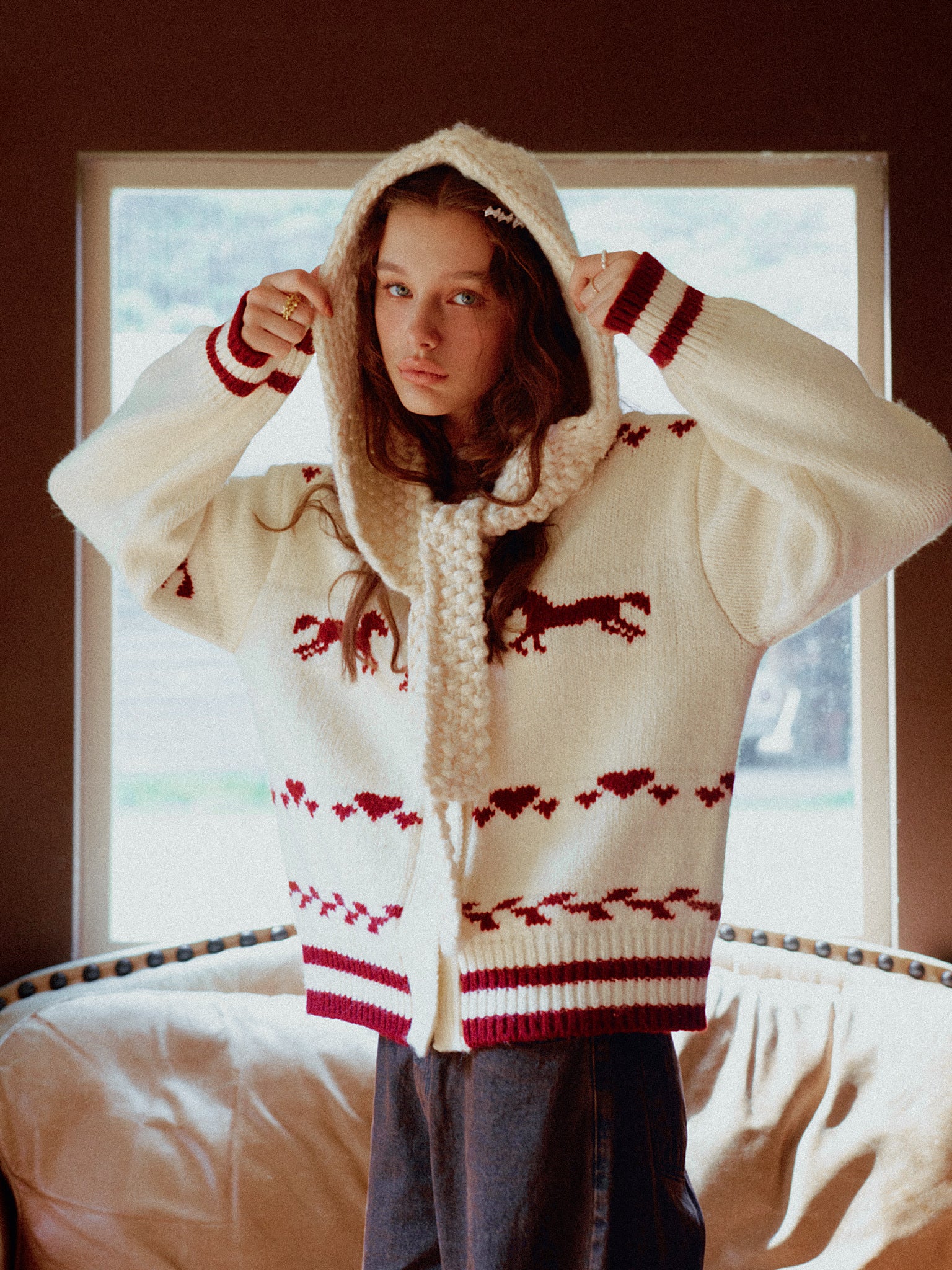 Rustic Farm Knit Cardigan – ALLISON BROWN