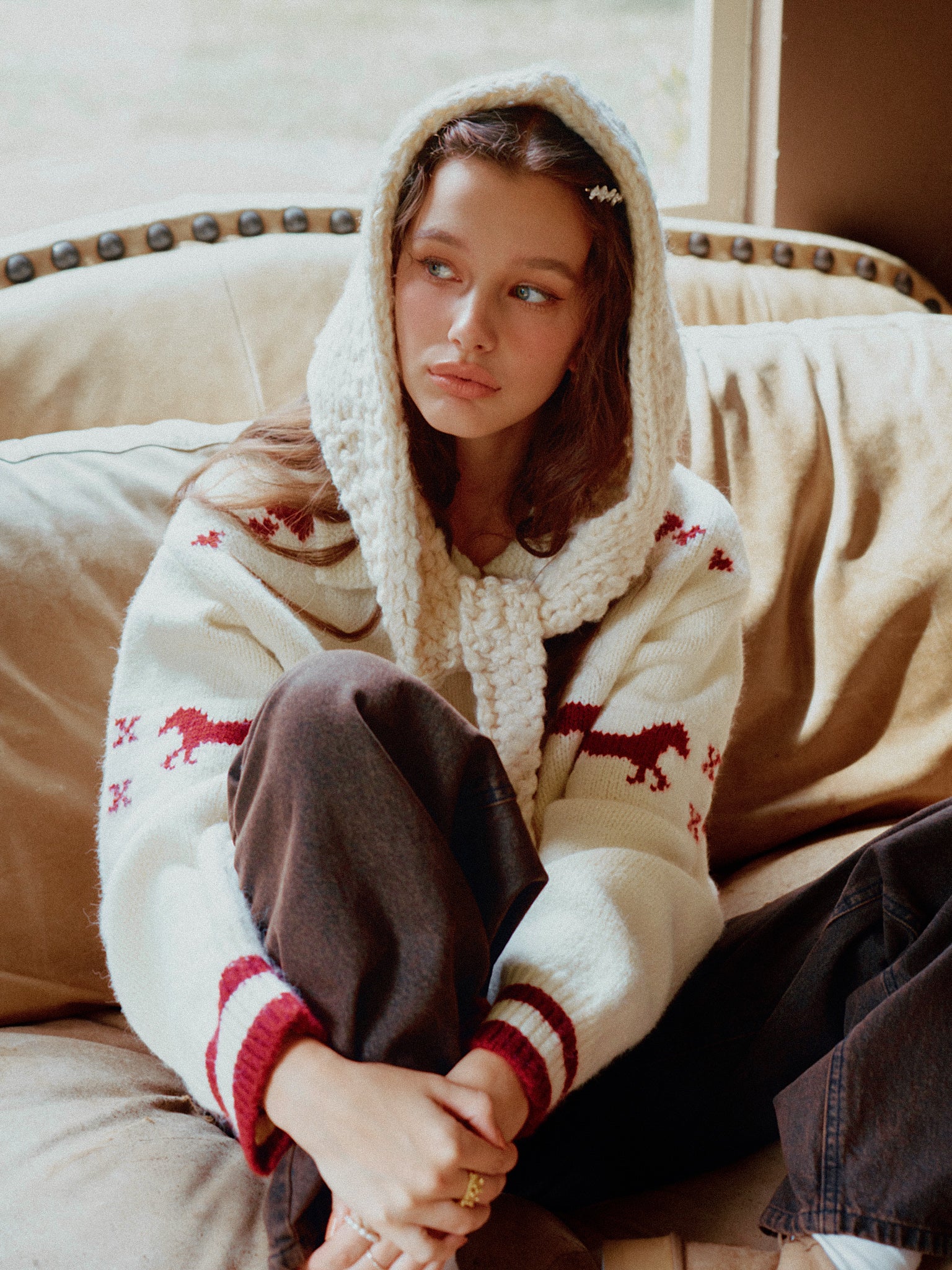 Rustic Farm Knit Cardigan – ALLISON BROWN