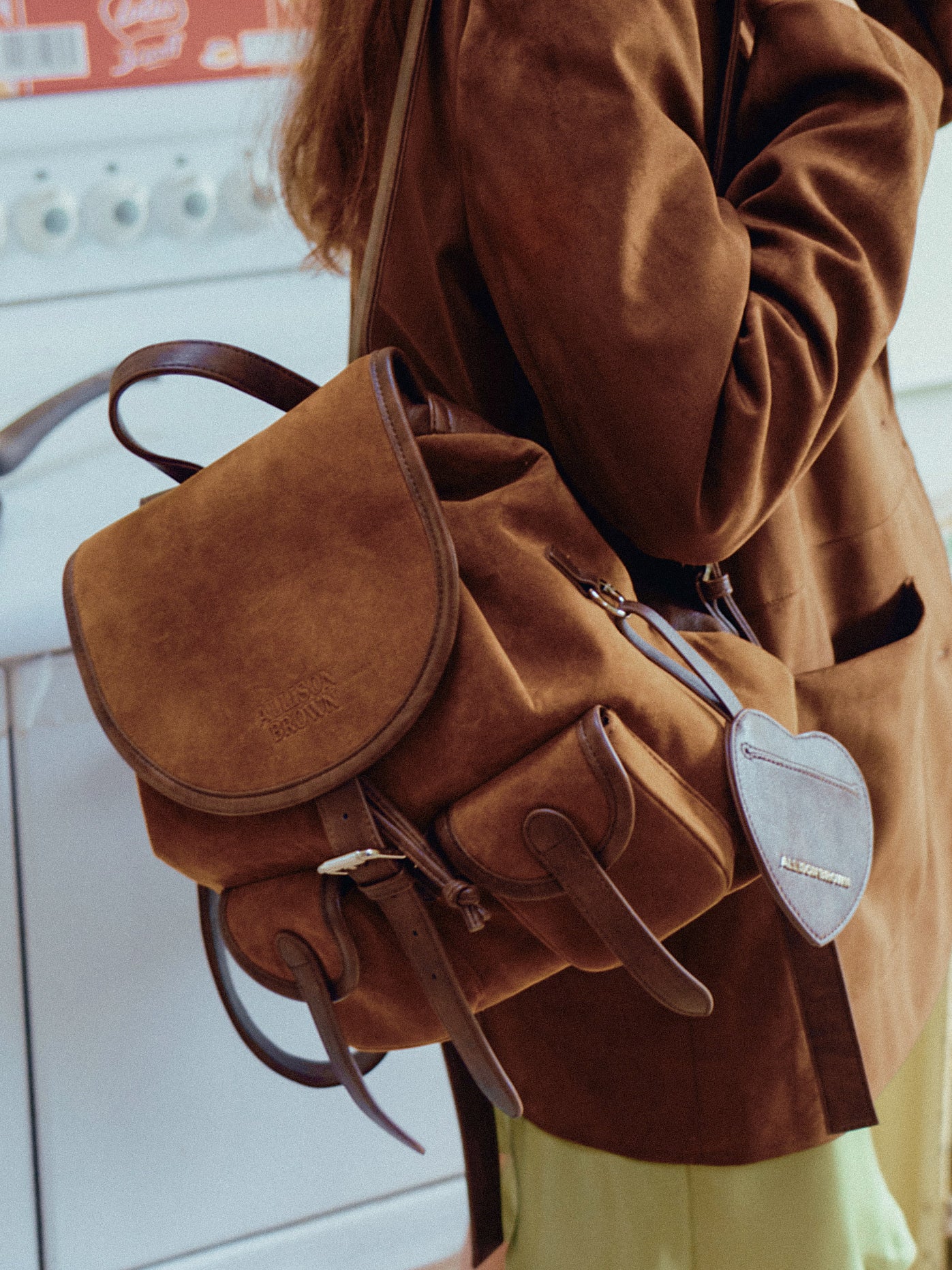 ALLISON BROWN リュック Brownie Suede Backpack – ALLISON BROWN