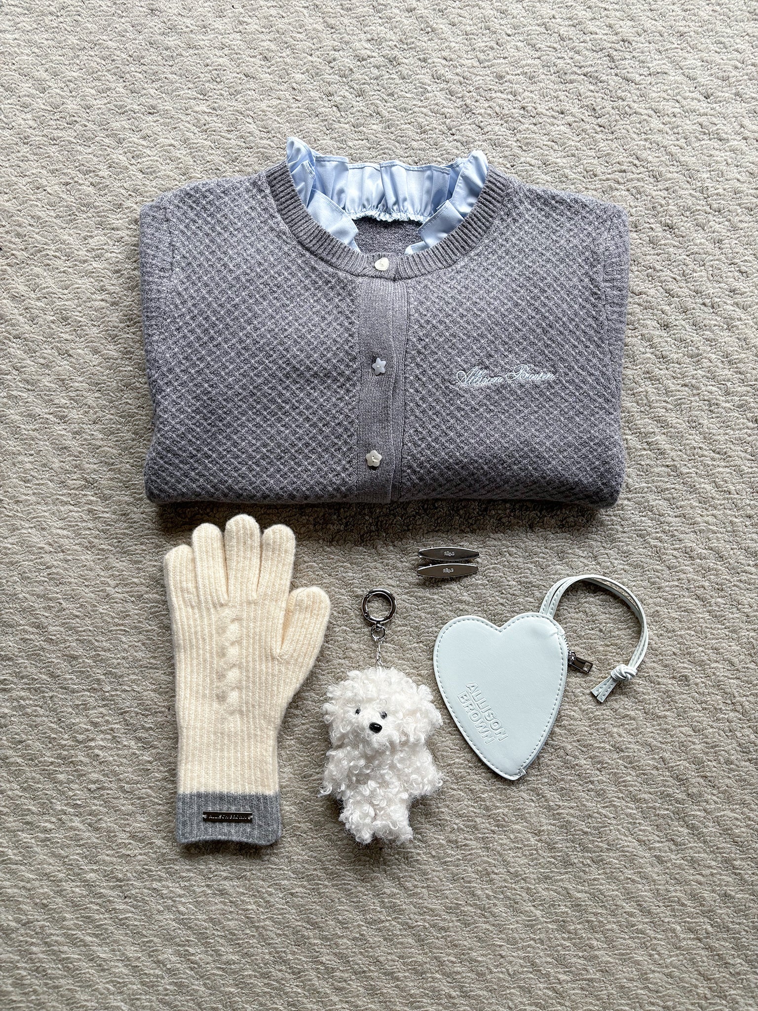 Fluffy Dog Charm – ALLISON BROWN