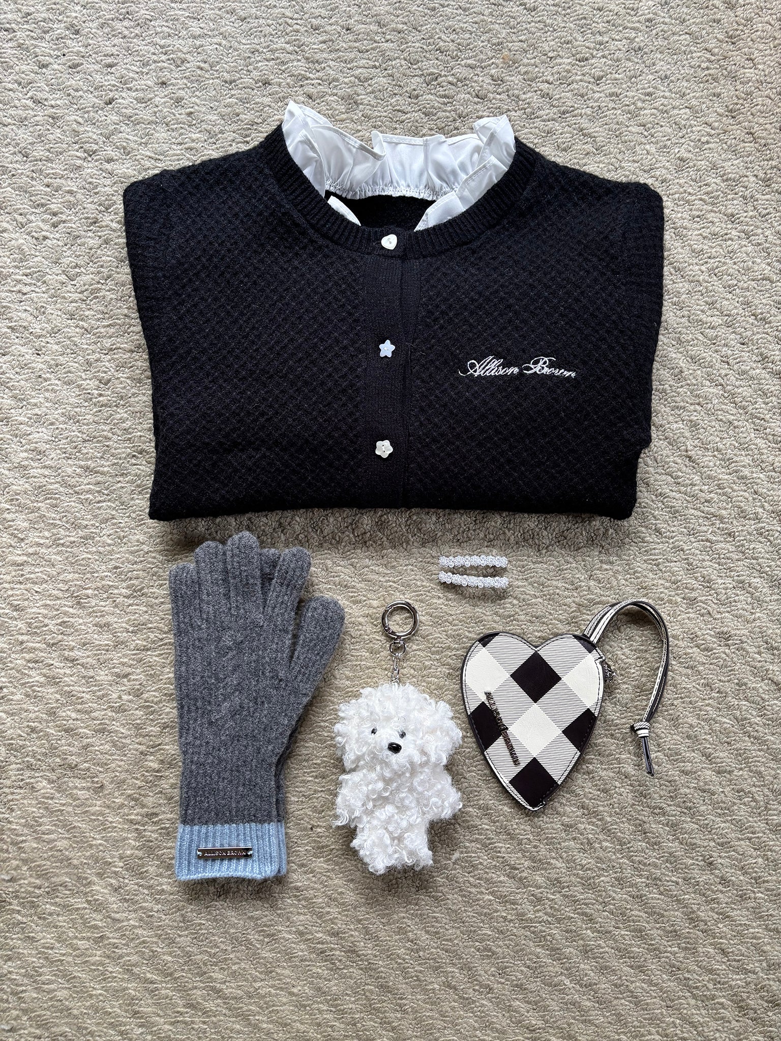 Fluffy Dog Charm – ALLISON BROWN