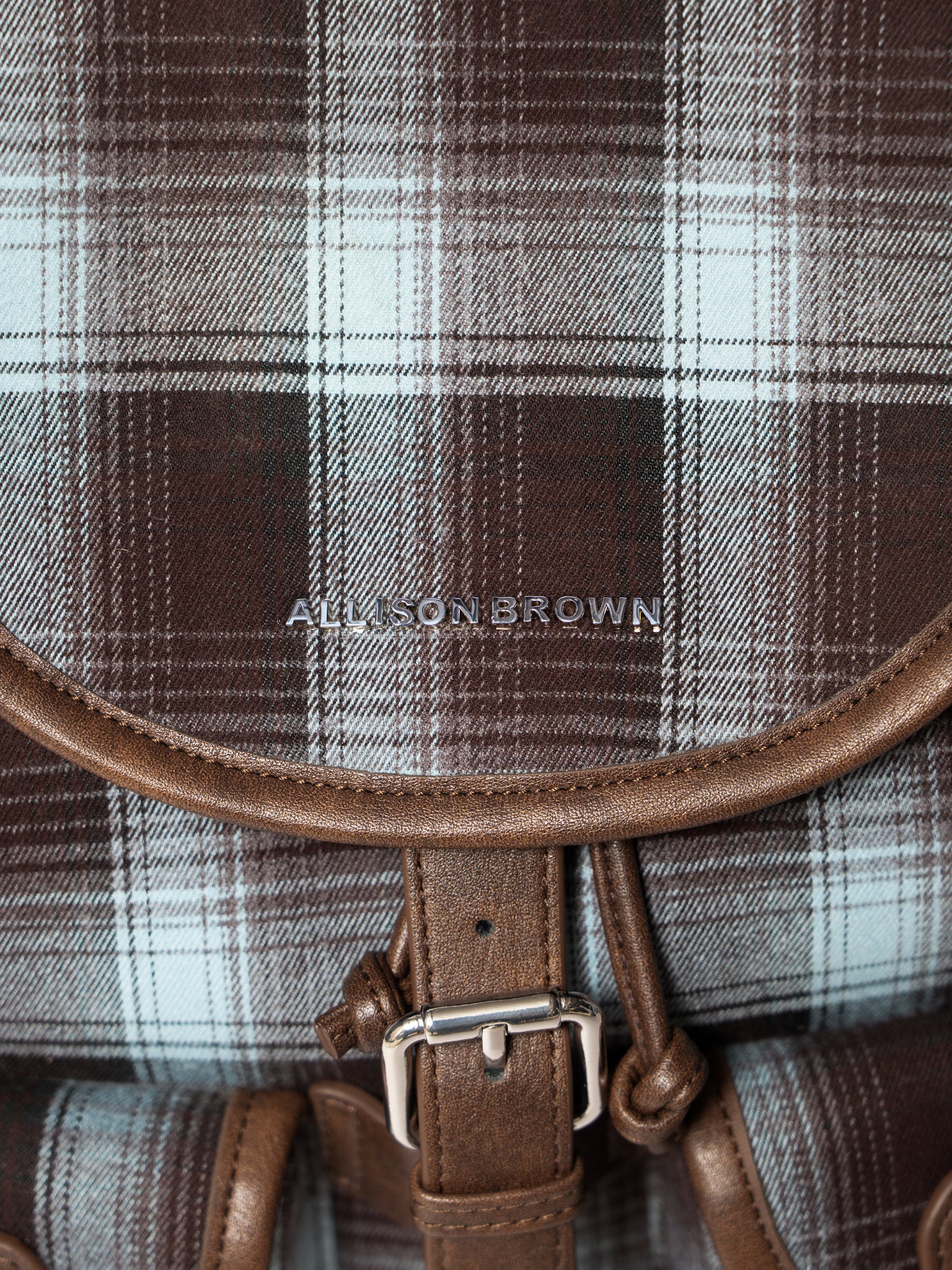 Everyday Check Backpack – ALLISON BROWN