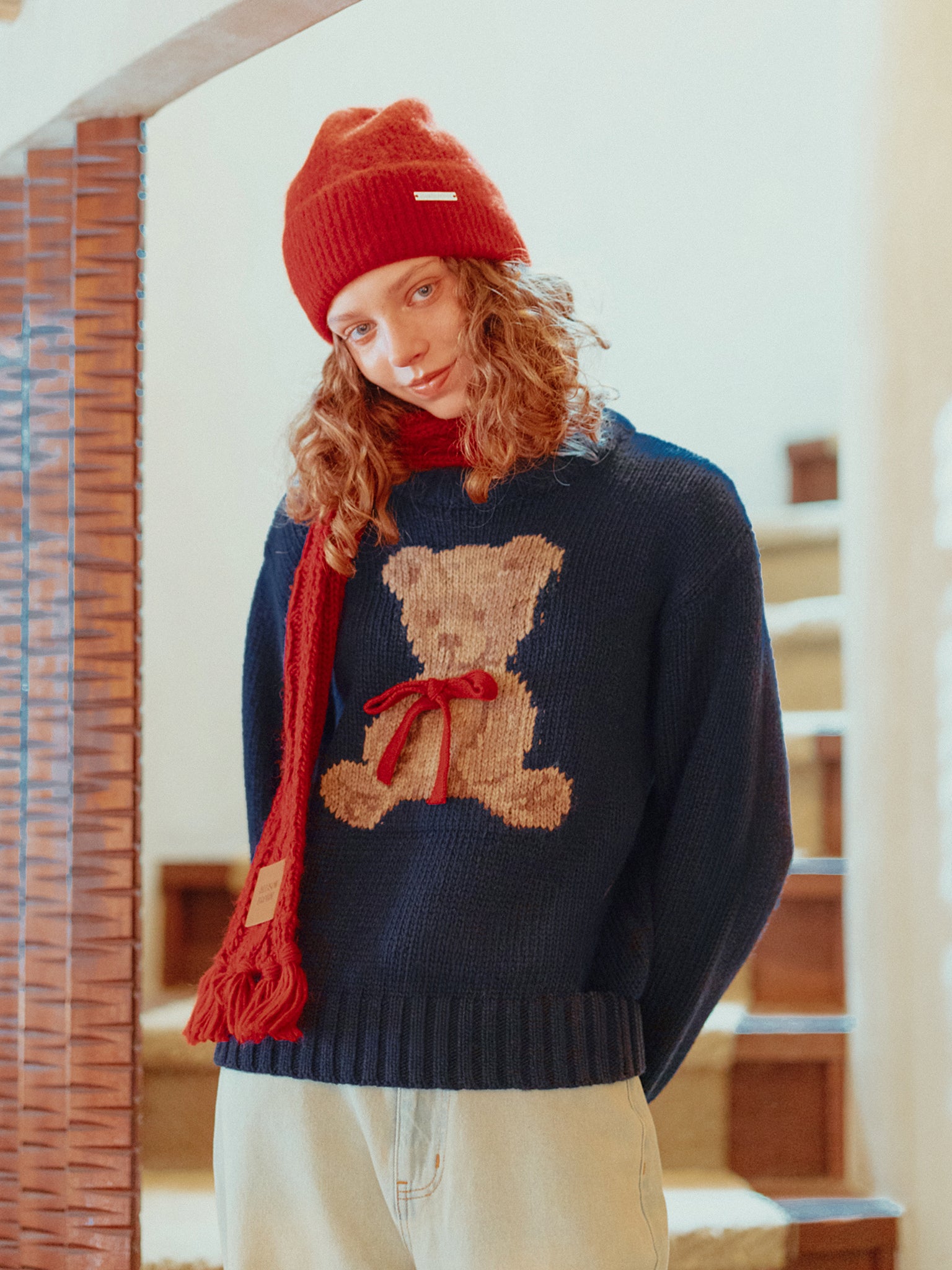 Warm Hug Bear Knit Top – ALLISON BROWN