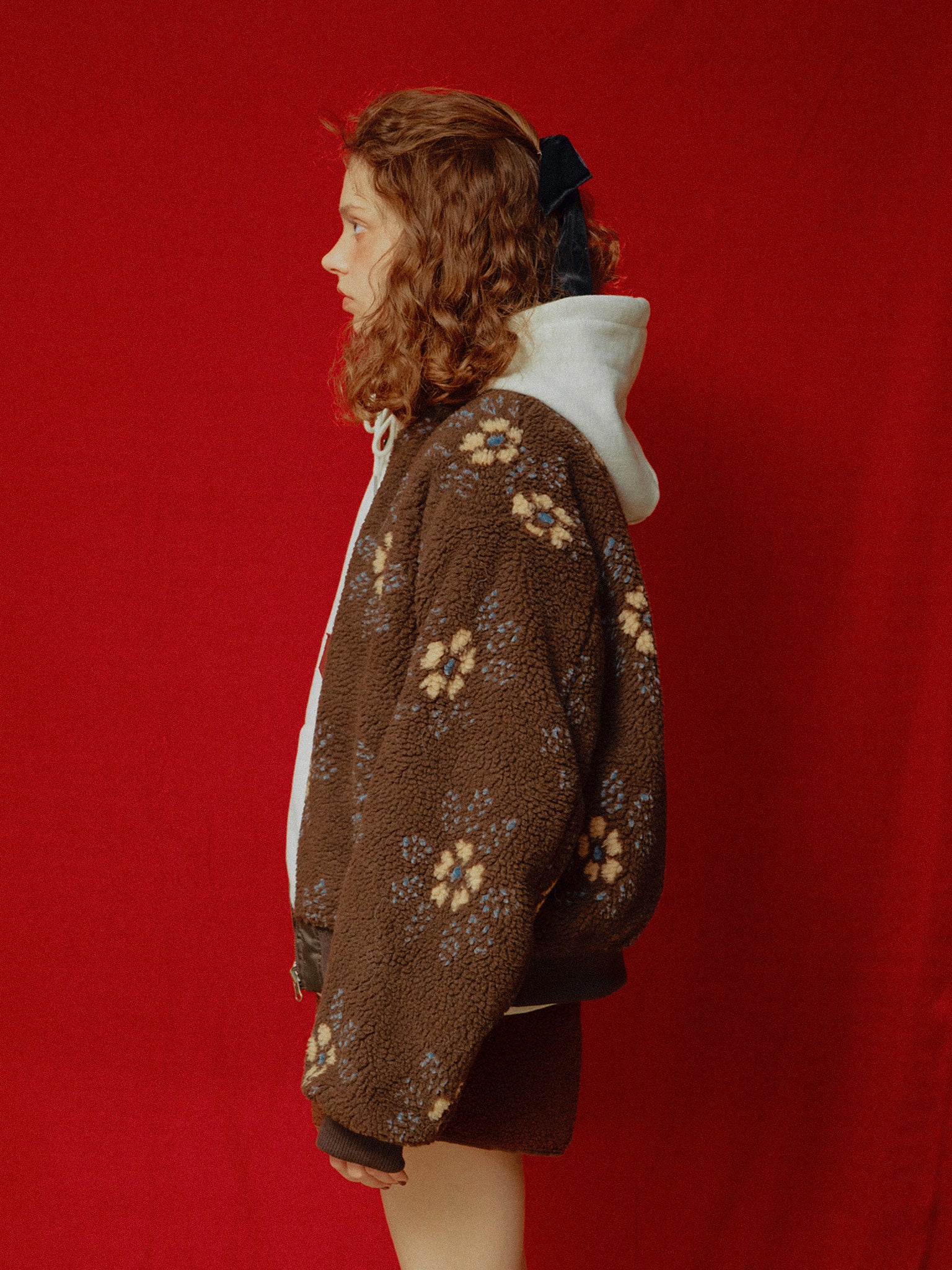 ✨極美品・完売品✨MOUNTEN.flower boa blouson 140 Old Garden Reversible Boa Jacket – ALLISON BROWN
