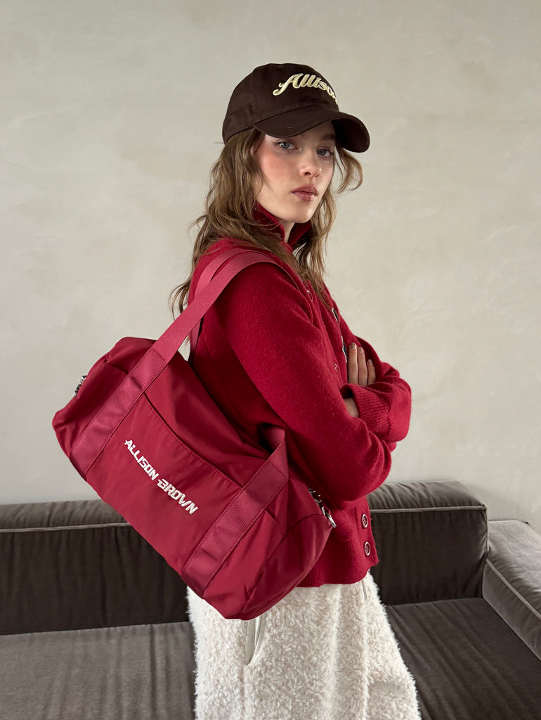 【新品 タグ付き】 アリソンブラウン リュック バッグ 黒 紗栄子 旅行 BAG – ALLISON BROWN