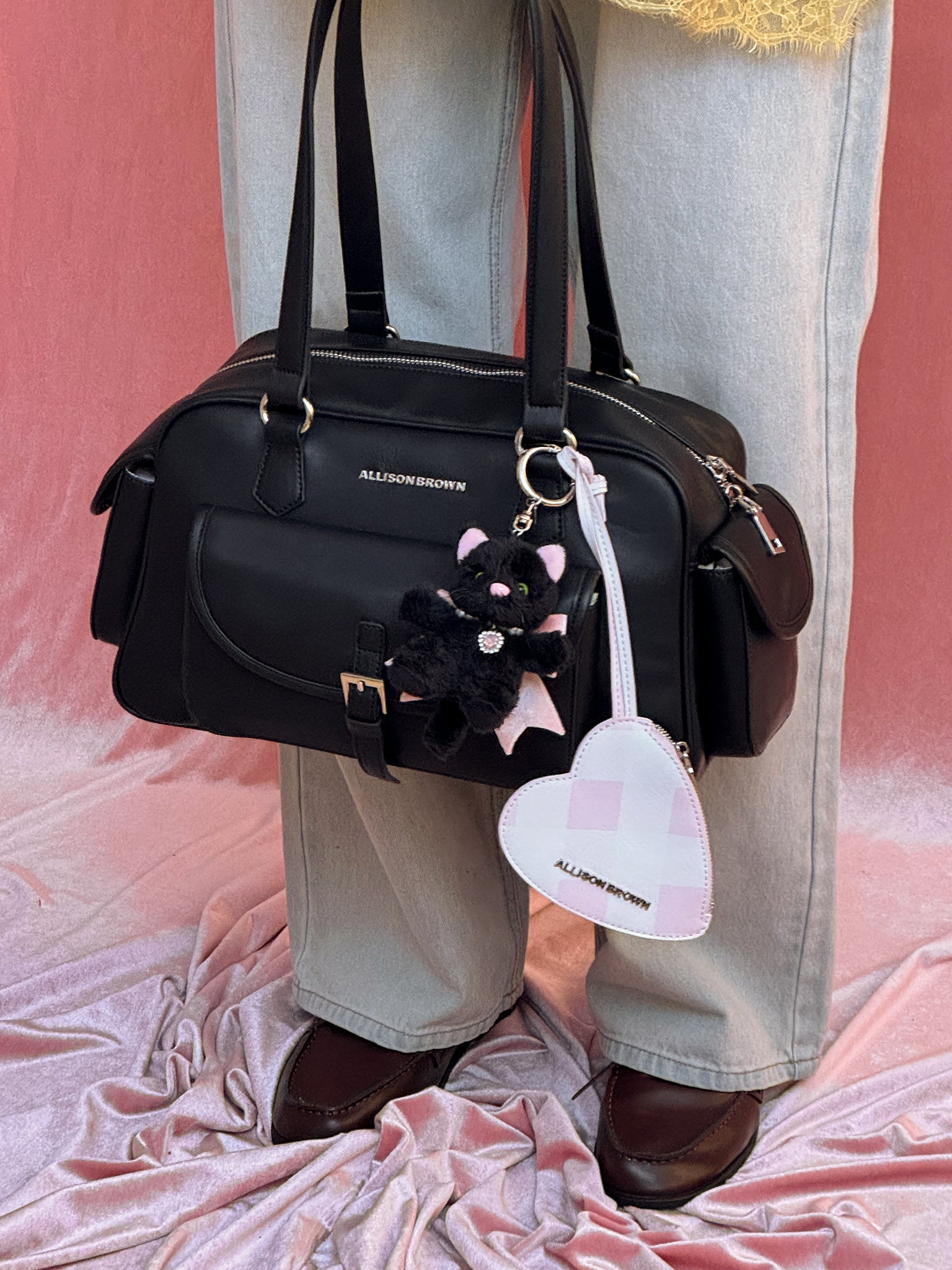 【新品未使用】アリソンブラウン／ALL DAY BOSTON BAG ブラック Toasty Boston Bag – ALLISON BROWN