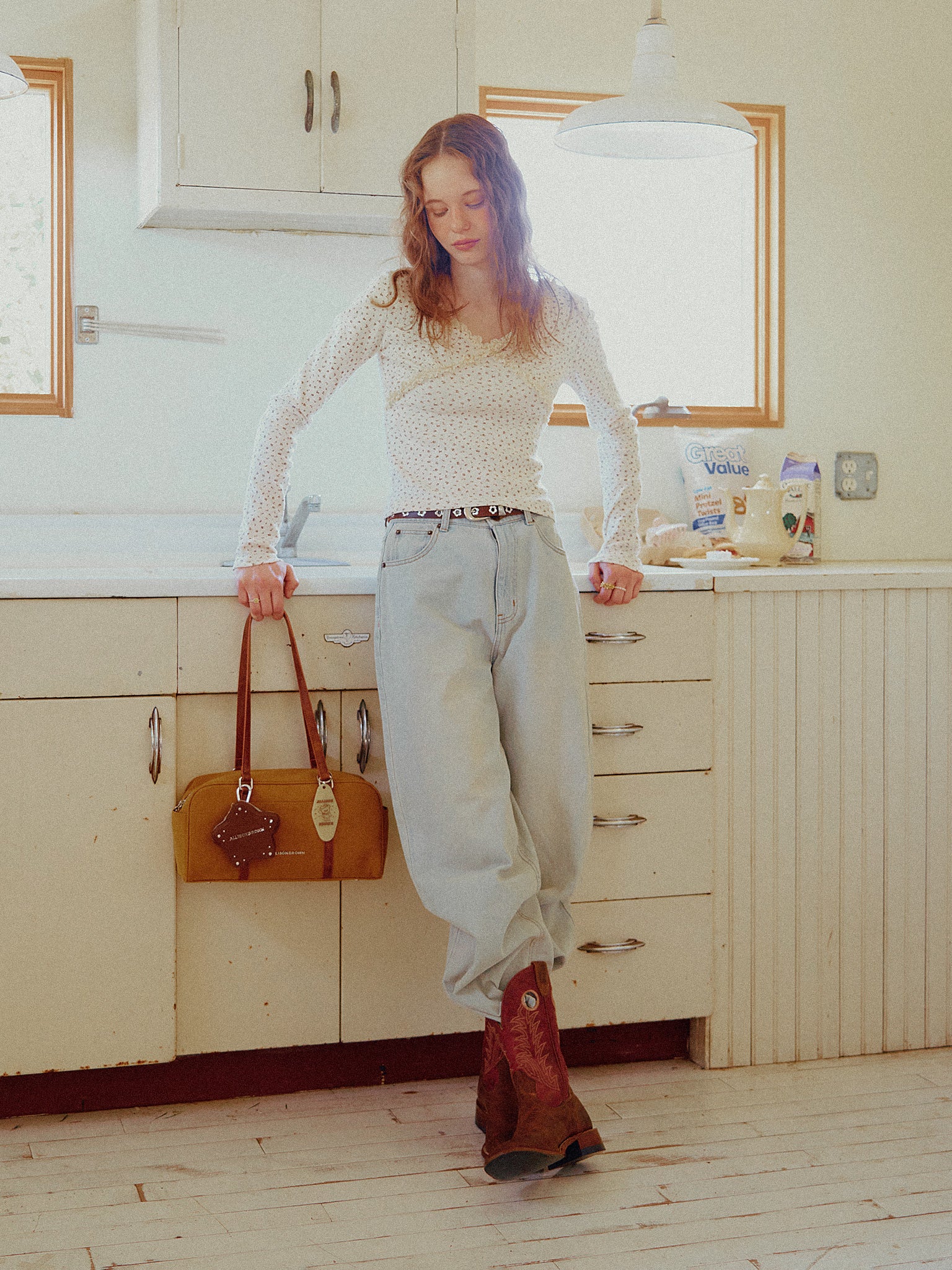 ALLISON BROWN アリソンブラウン リボンデニム ワイドパンツ Classic Daily Jeans – ALLISON BROWN