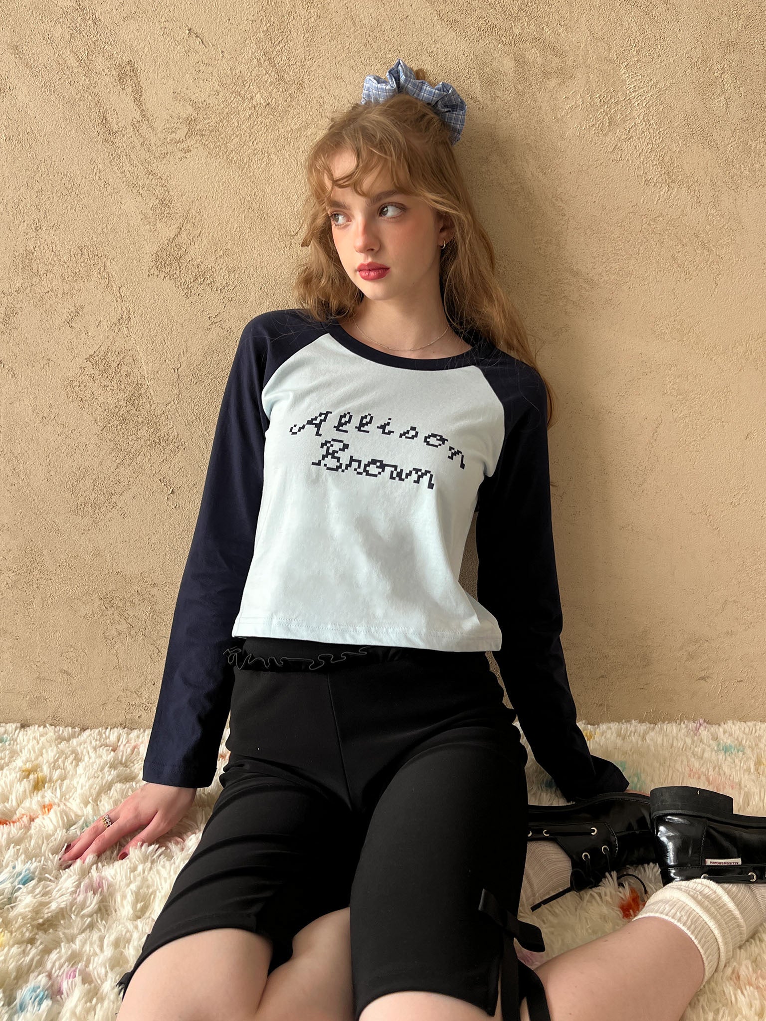 Baby Blue×Navy