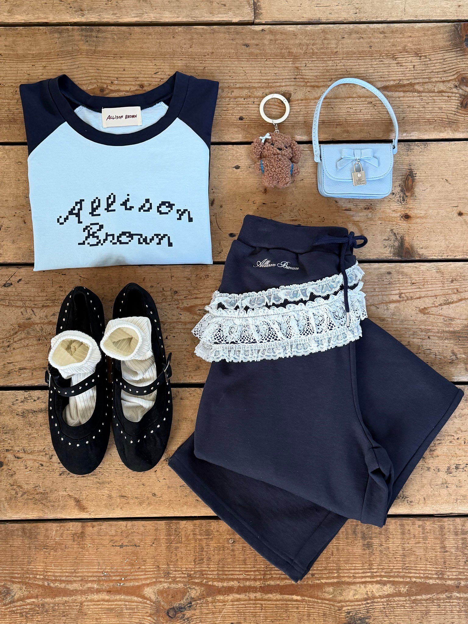 Baby Blue×Navy