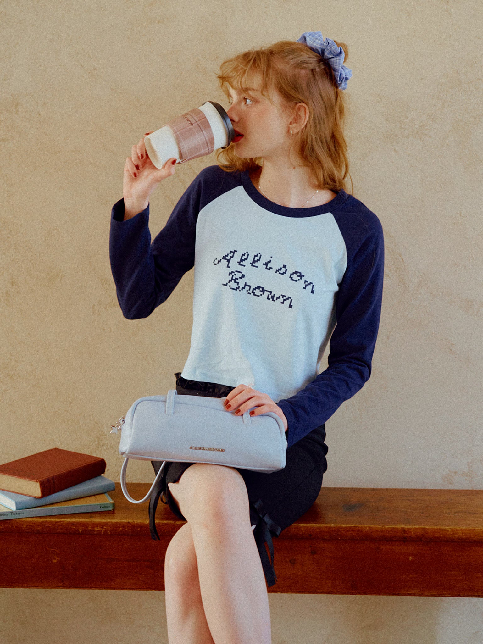 Baby Blue×Navy