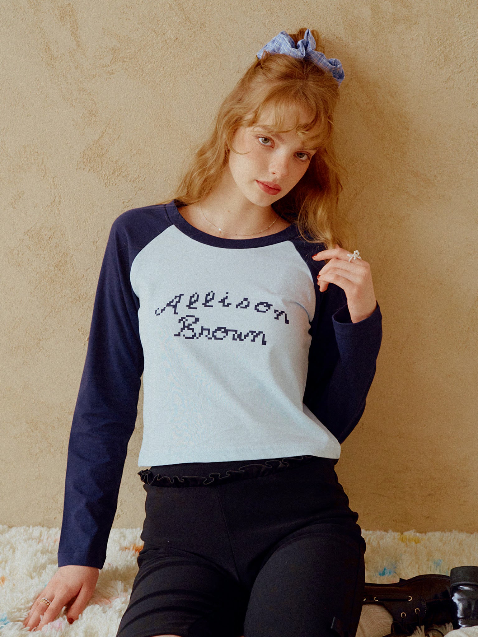 Baby Blue×Navy