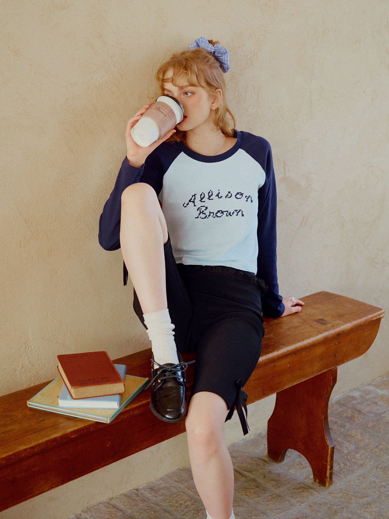 Baby Blue×Navy
