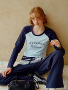 Baby Blue×Navy