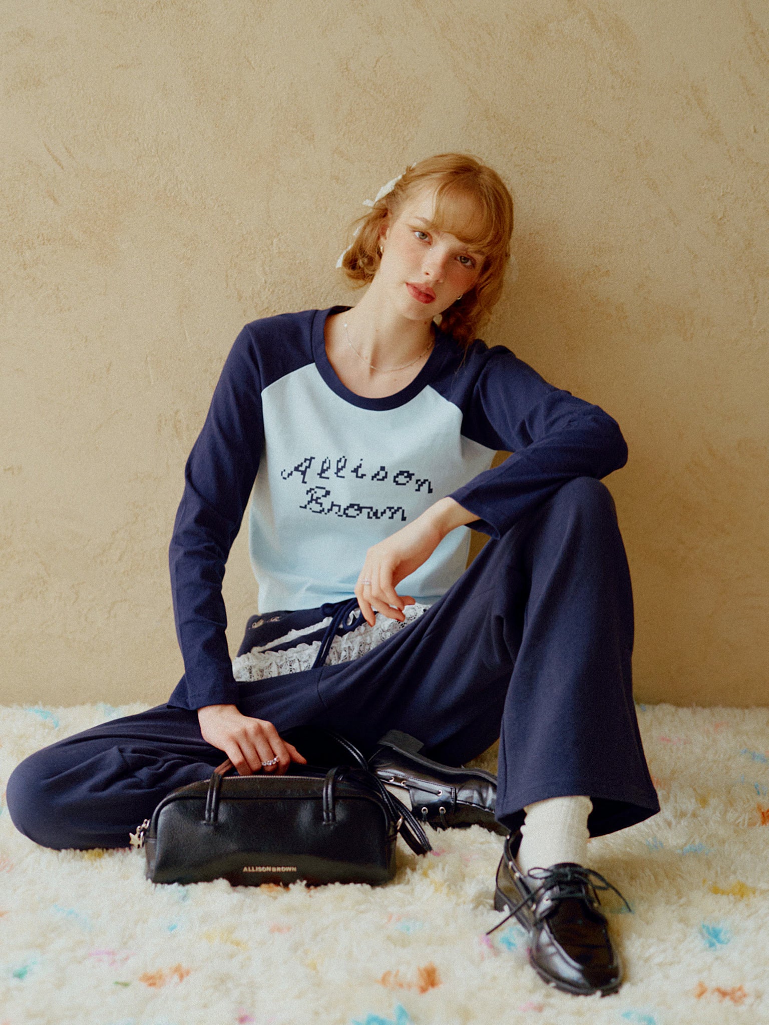 Baby Blue×Navy