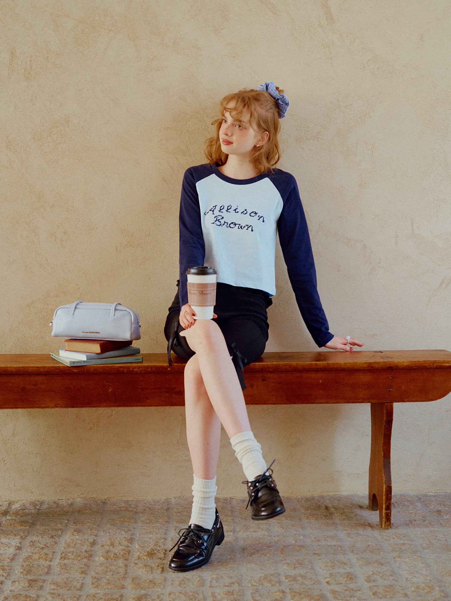 Baby Blue×Navy