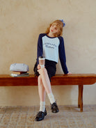 Baby Blue×Navy