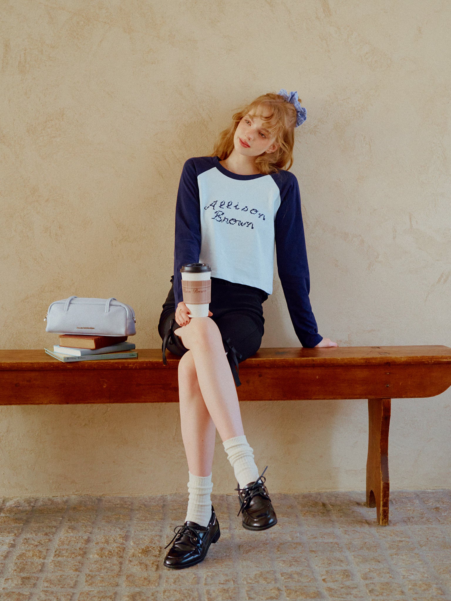 Baby Blue×Navy