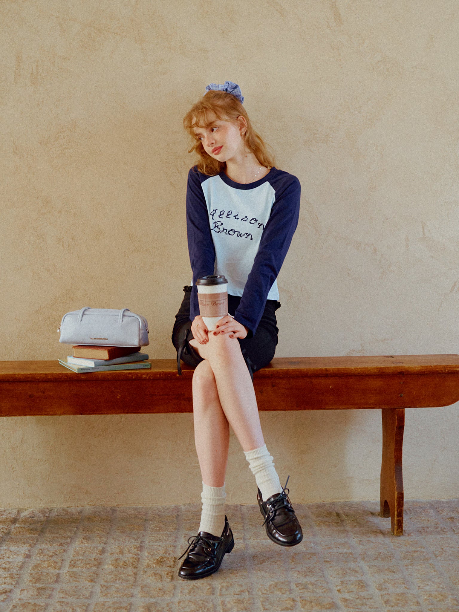 Baby Blue×Navy
