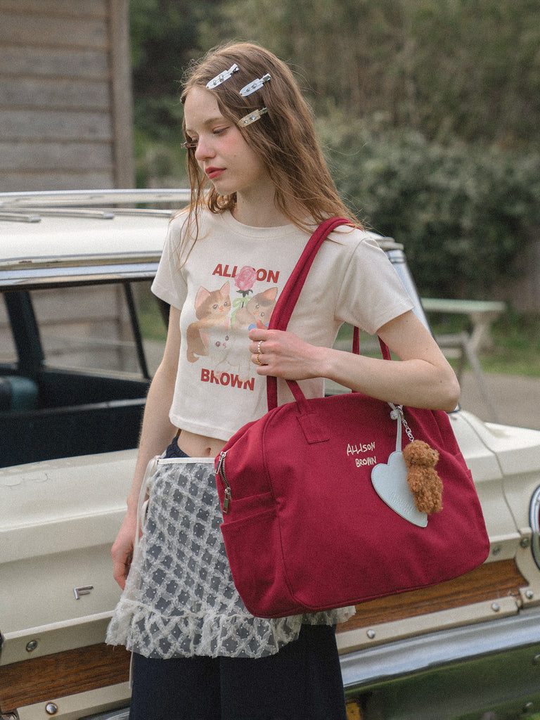 Holiday Canvas Bag – ALLISON BROWN