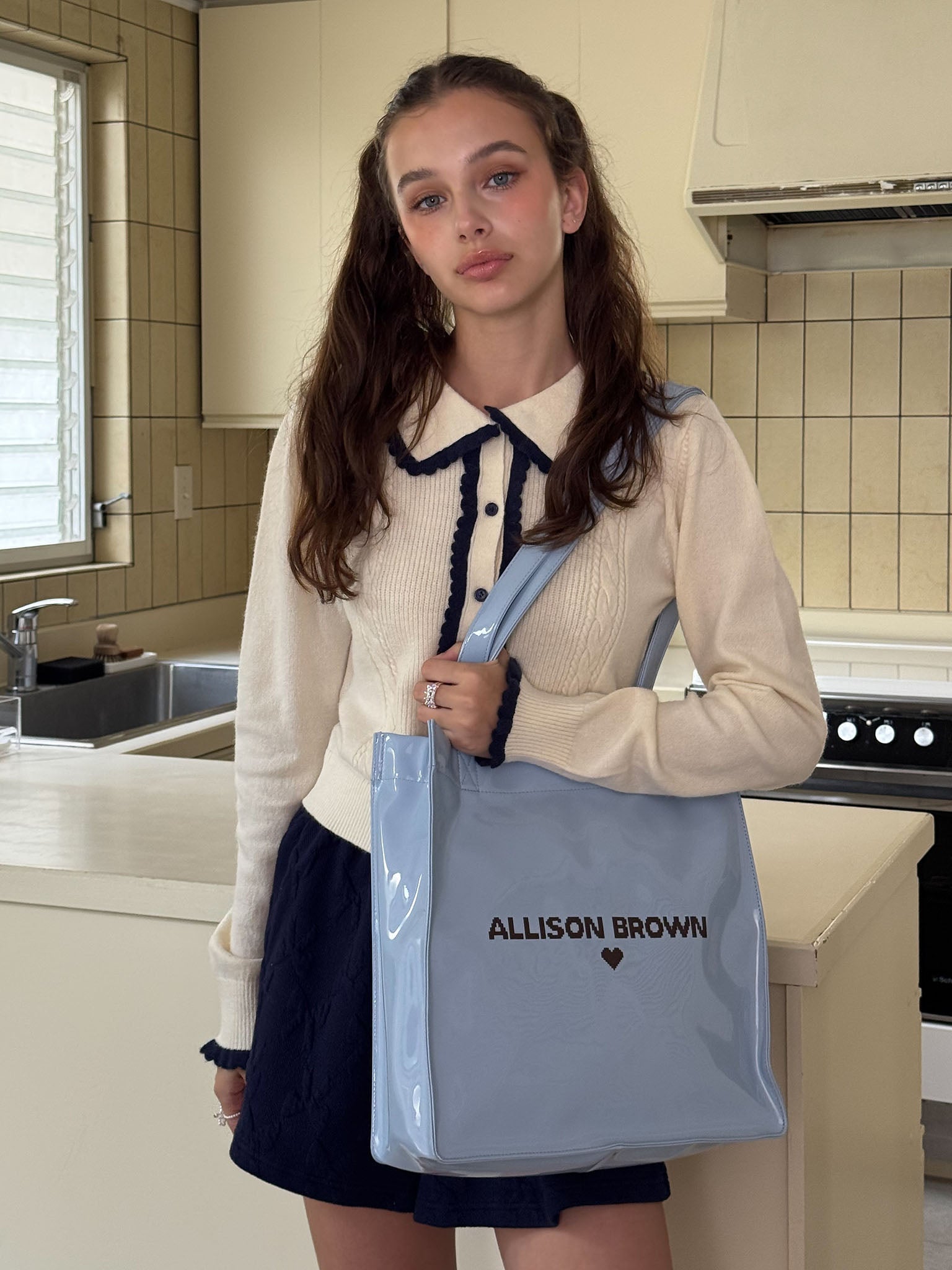 Beloved Patent Leather Tote Bag – ALLISON BROWN