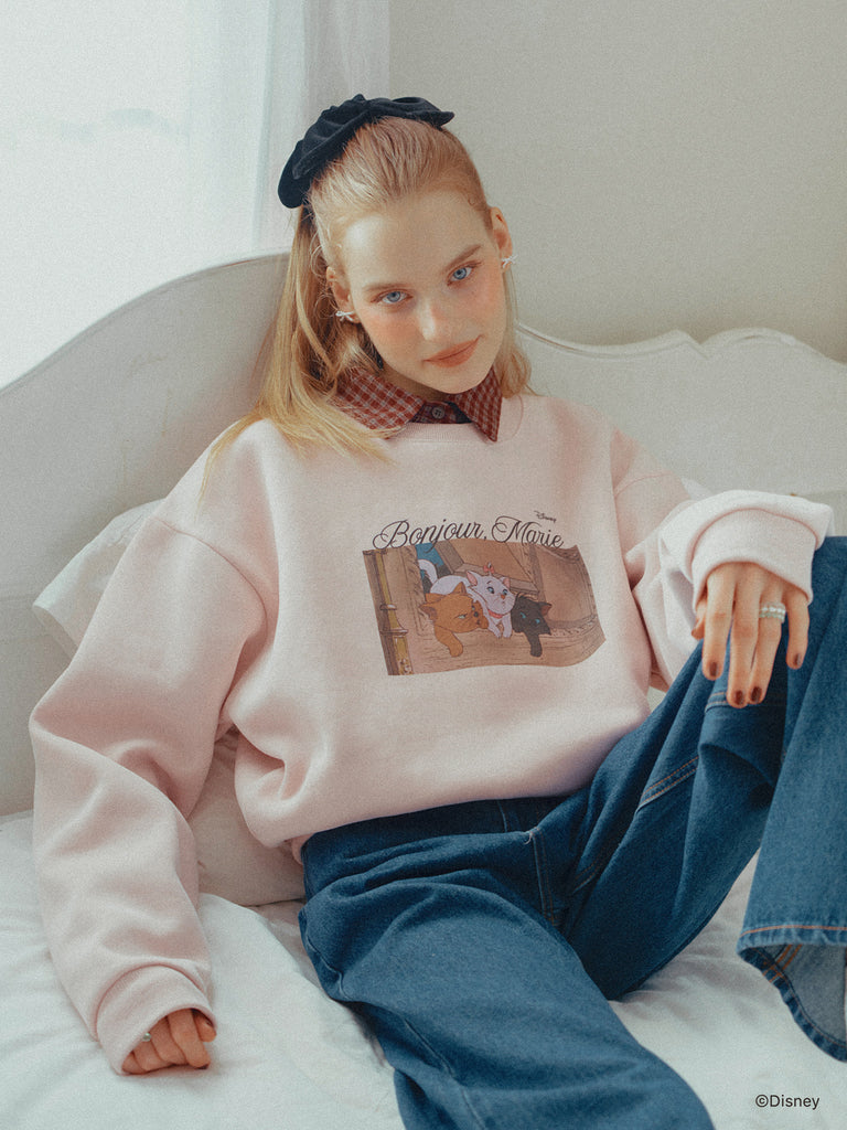 Marie】Lovesome Daily Sweatshirt – ALLISON BROWN