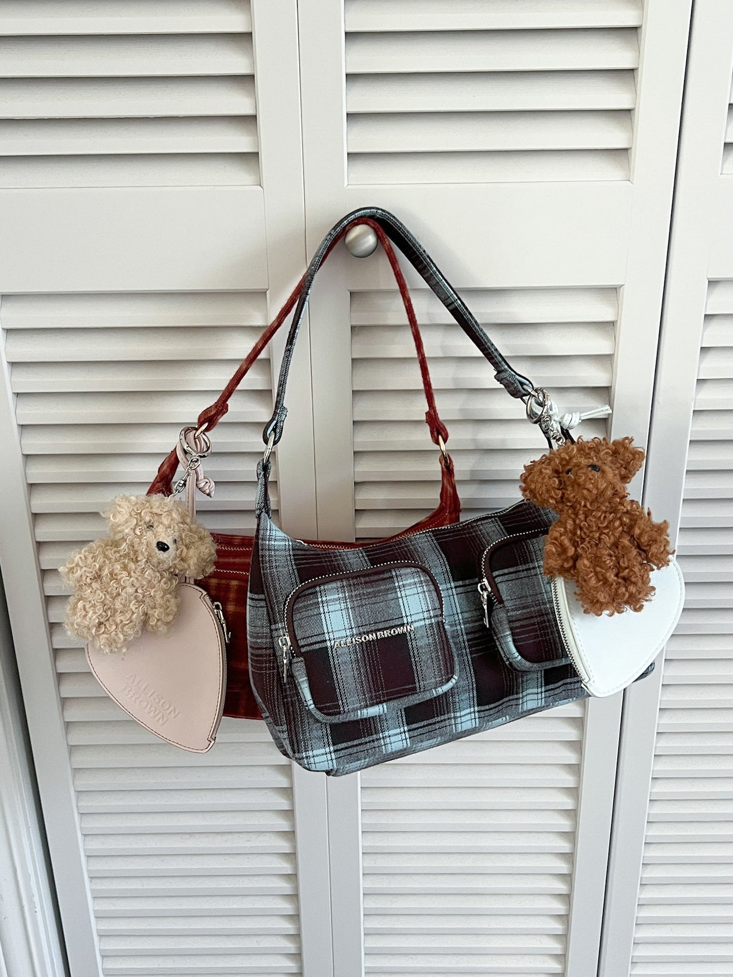 Everyday Check Shoulder Bag – ALLISON BROWN
