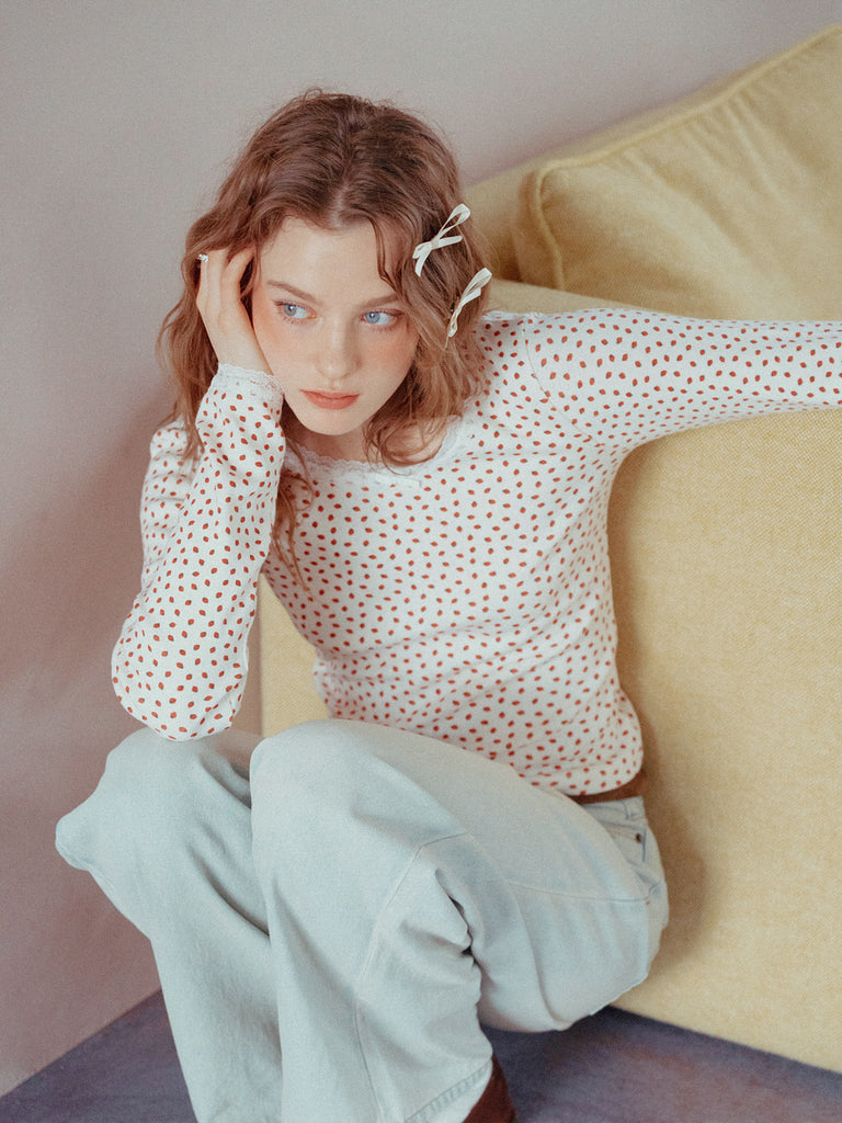 Lace Design Daily Top – ALLISON BROWN