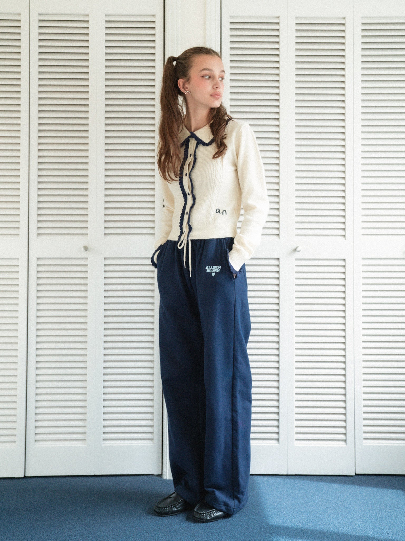 Cozy Wide Straight Sweat Pants – ALLISON BROWN