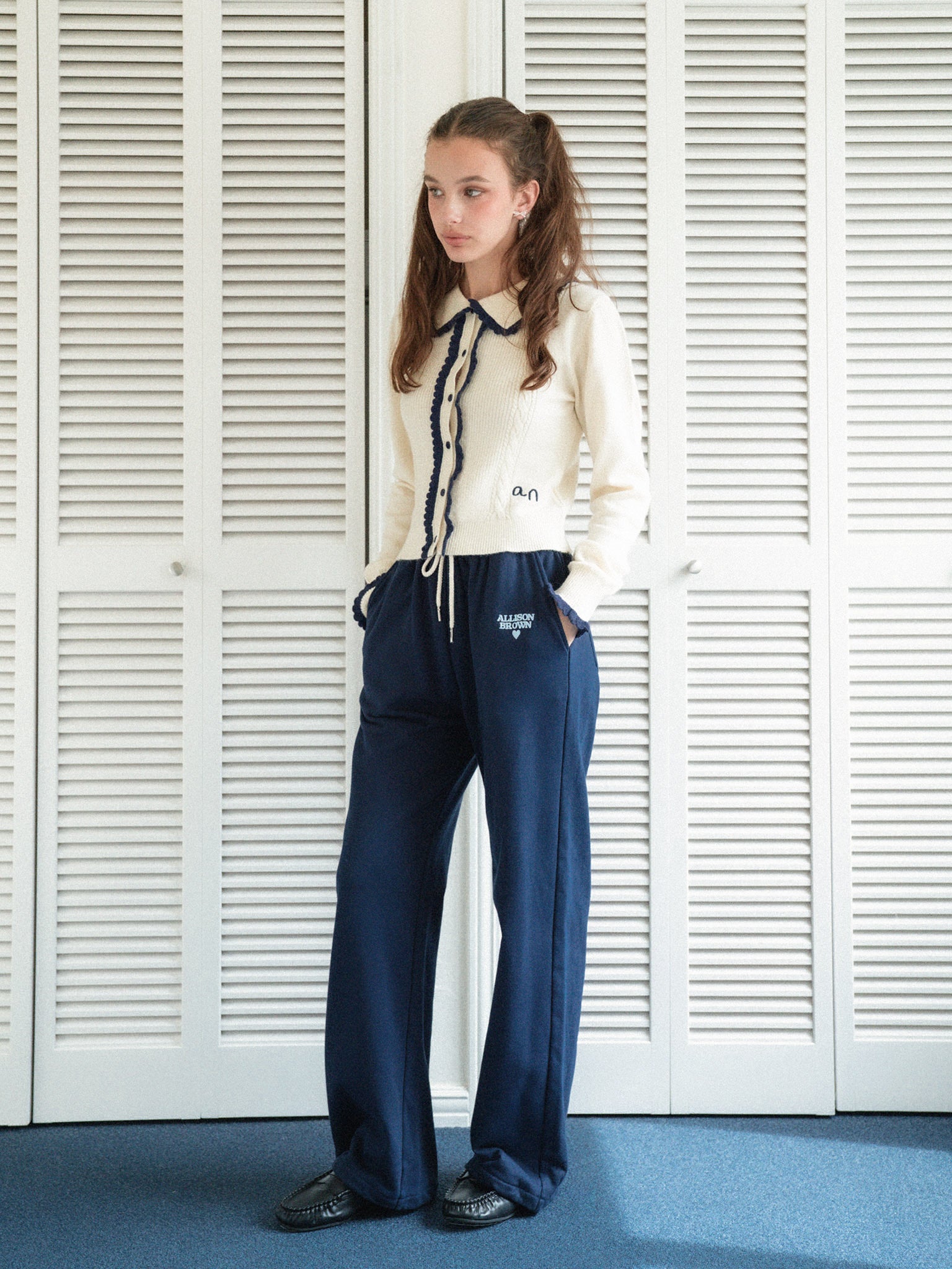 Cozy Wide Straight Sweat Pants – ALLISON BROWN