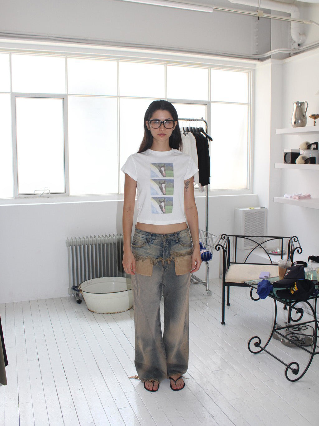 Attends】Attends Island tee shirt – ALLISON BROWN