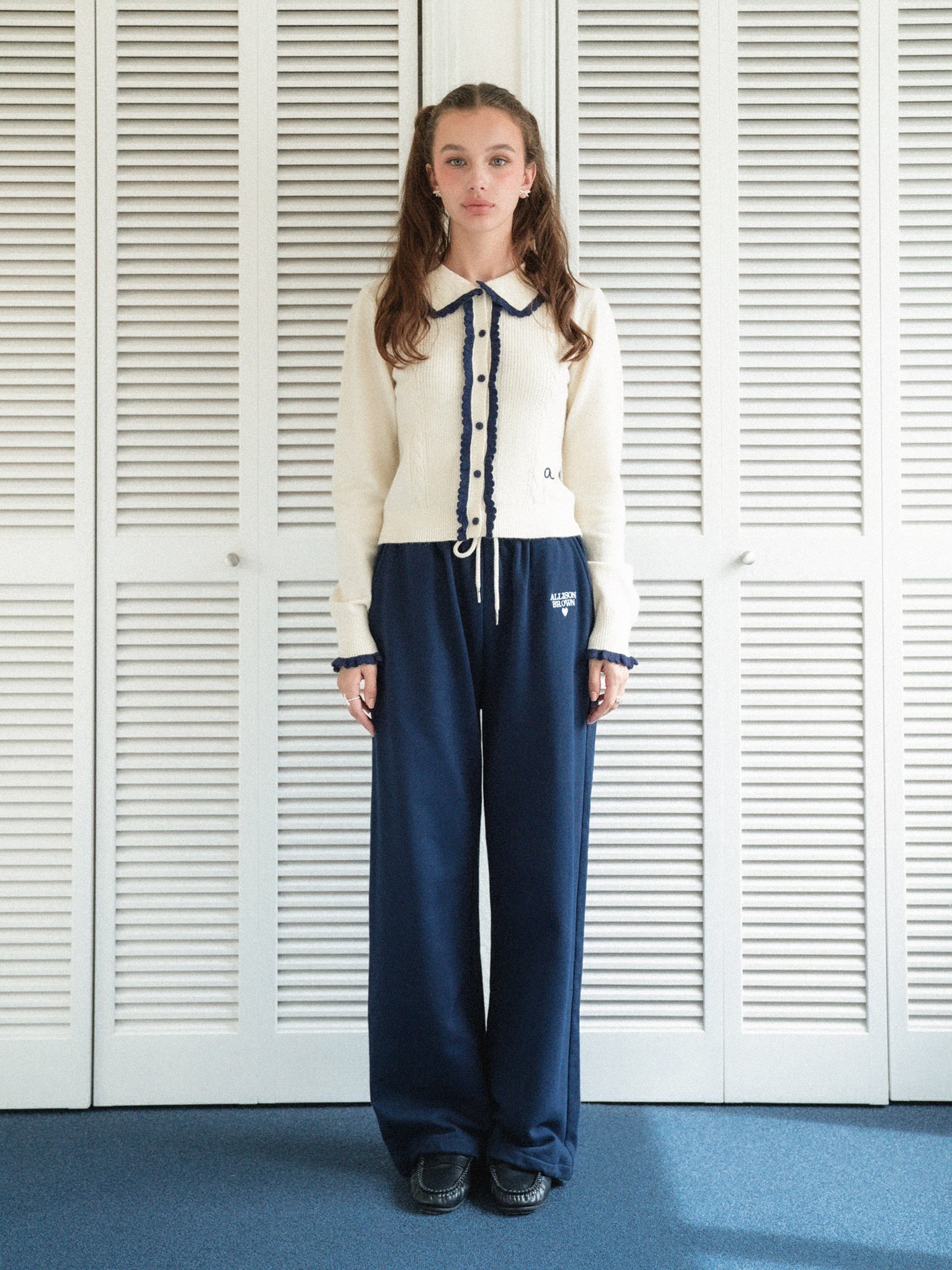 Cozy Wide Straight Sweat Pants – ALLISON BROWN