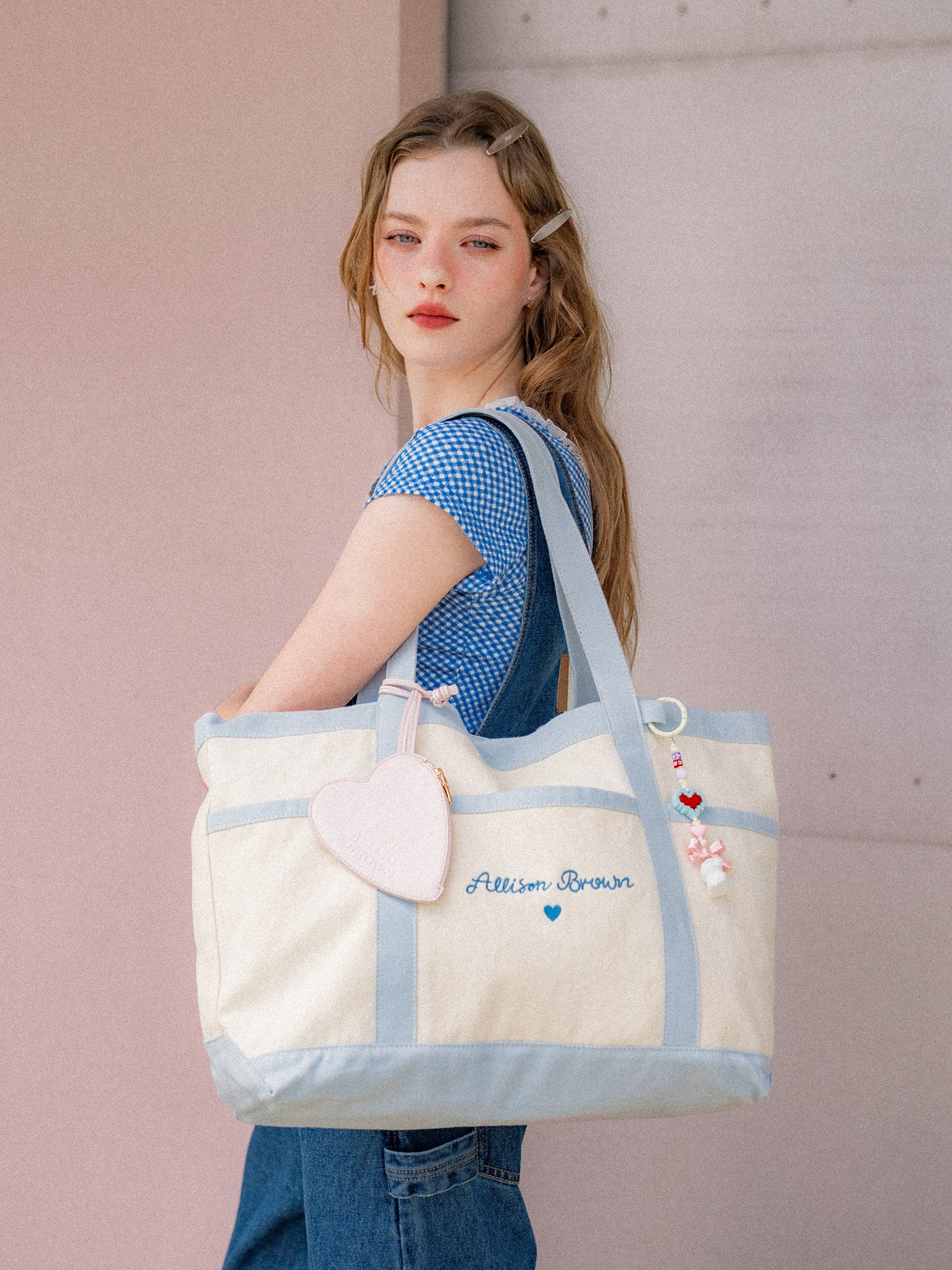 Lovesome Canvas Tote Bag – ALLISON BROWN