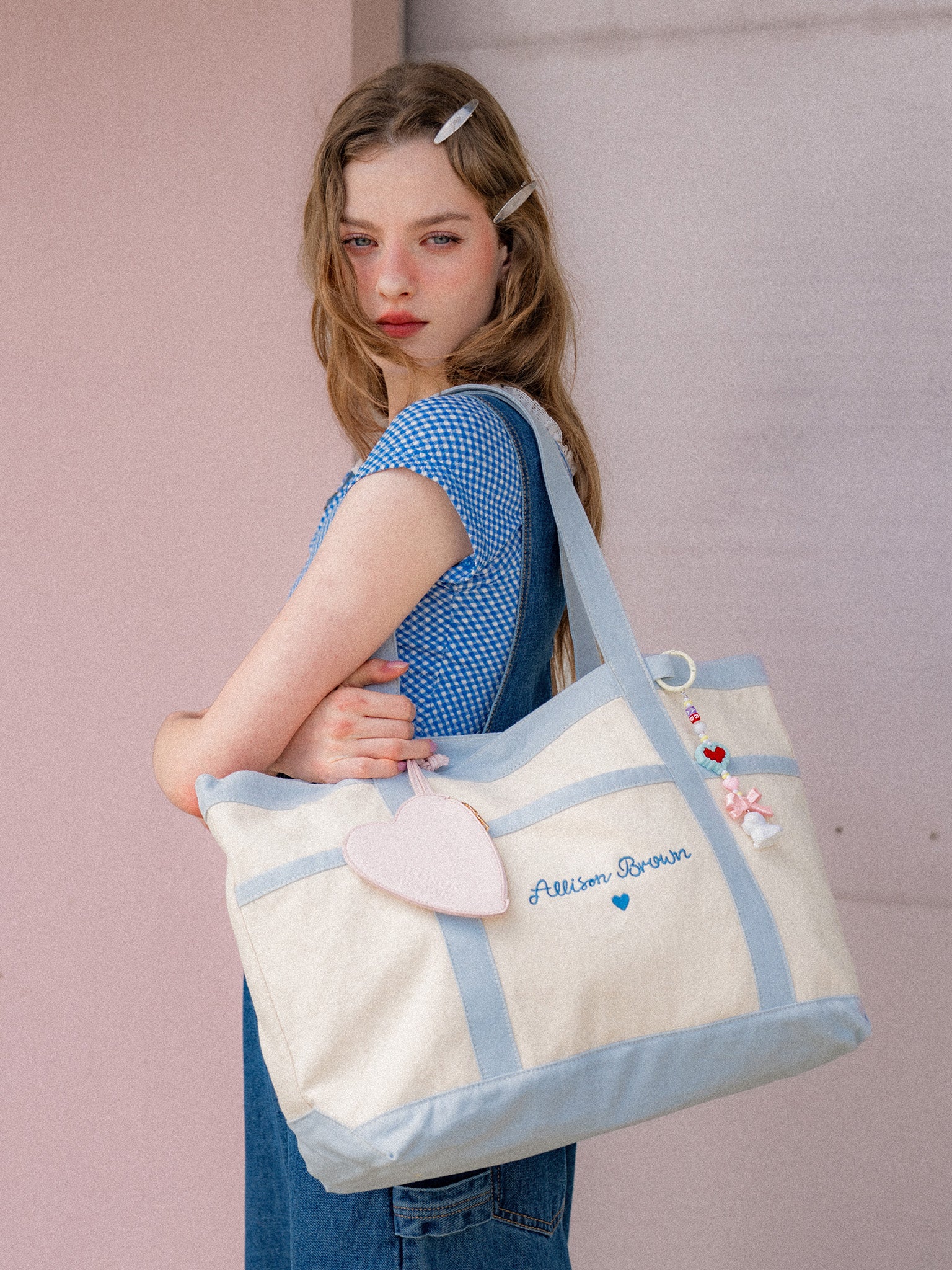 Lovesome Canvas Tote Bag – ALLISON BROWN