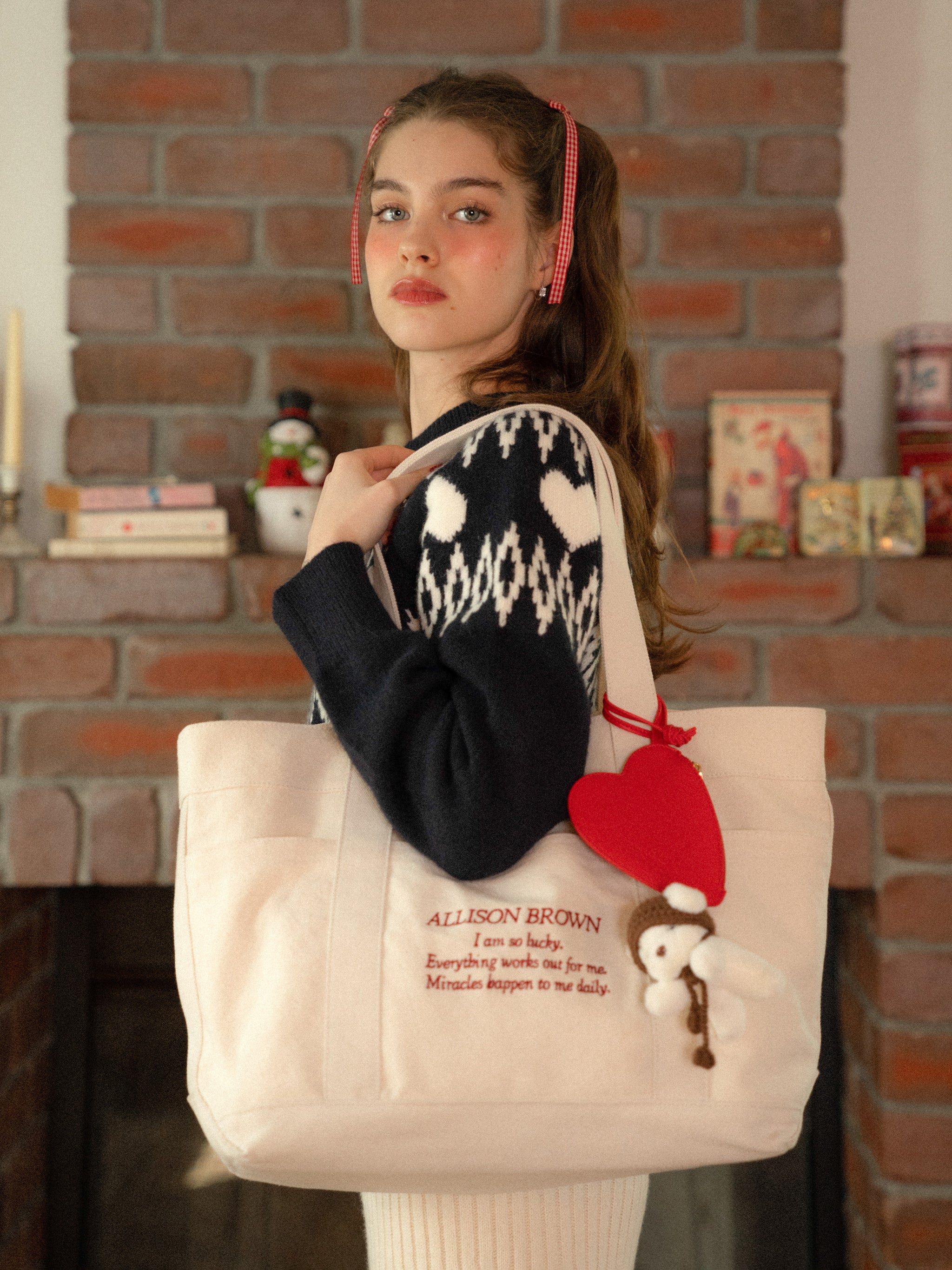 ALLISON BROWN Message Tote Bag – ALLISON BROWN
