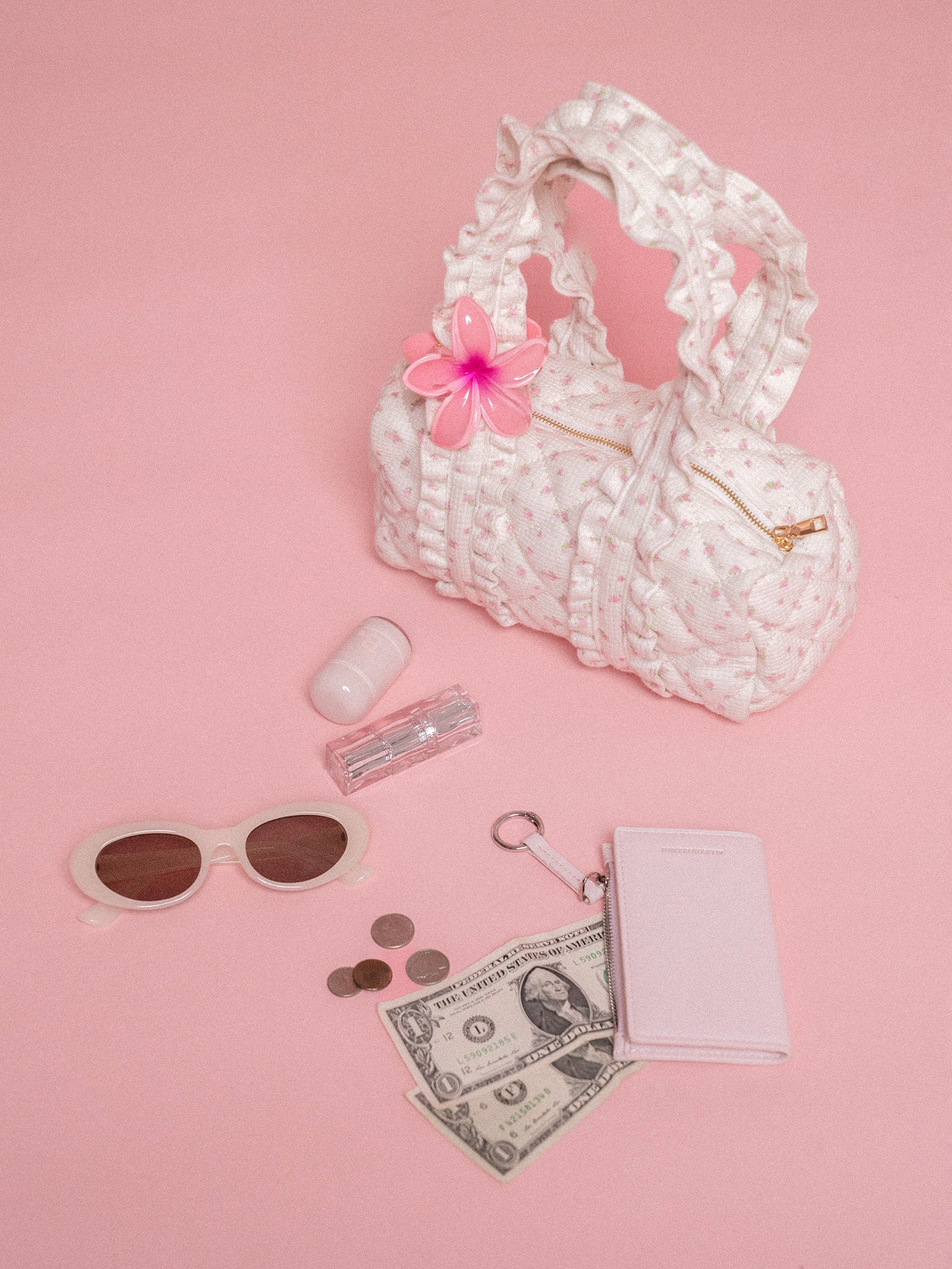 LOUISON ルイゾン フラワー かごバッグ フランス 新品　花 ルイ·ヴィトン】フラワープリントが美しい 新作バッグ「LV