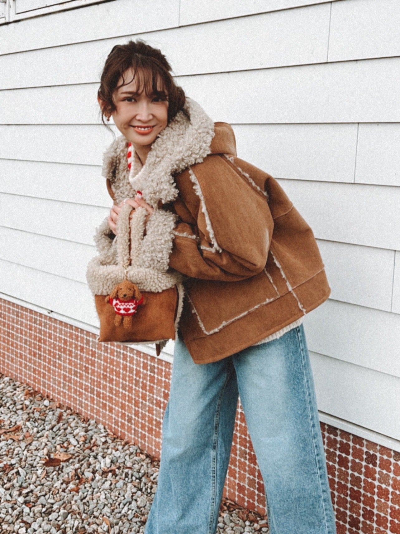 ALLISONBROWN ボアジャケット