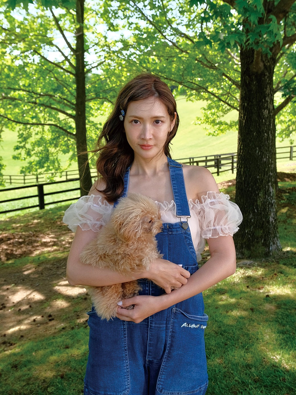 ALLISON BROWN Embroidery Logo Overall – ALLISON BROWN