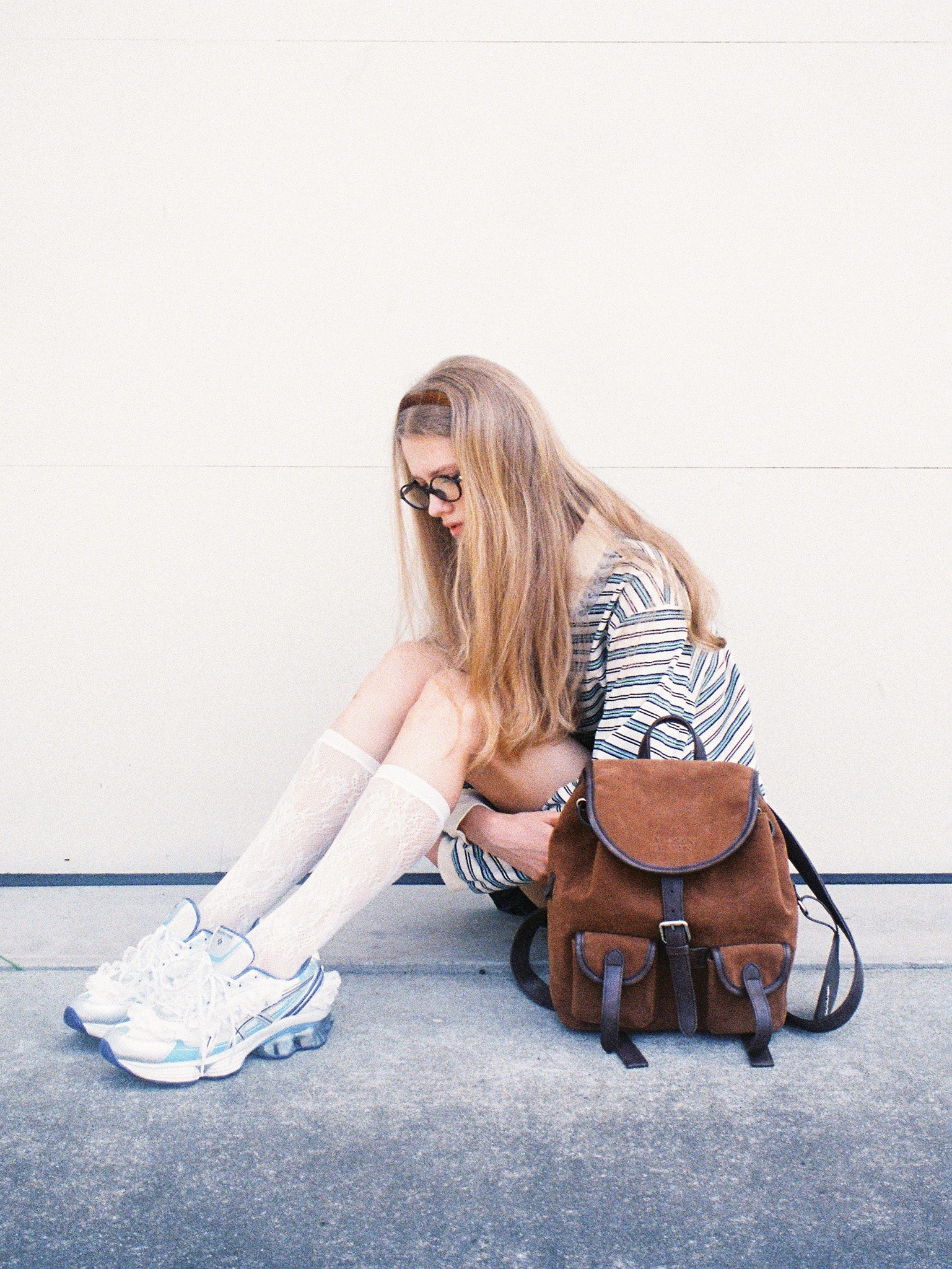 Brownie Suede Backpack – ALLISON BROWN