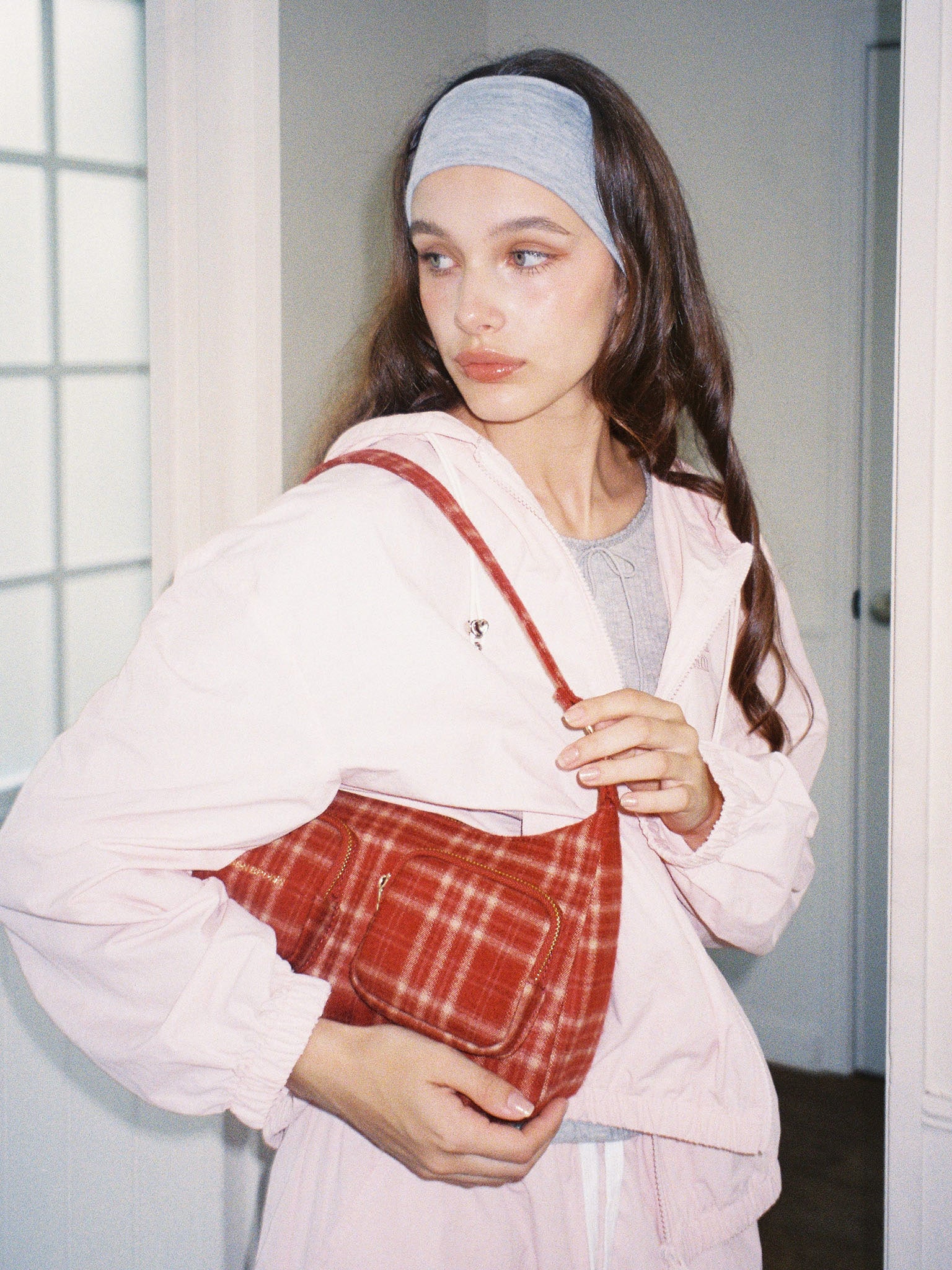 Everyday Check Shoulder Bag – ALLISON BROWN