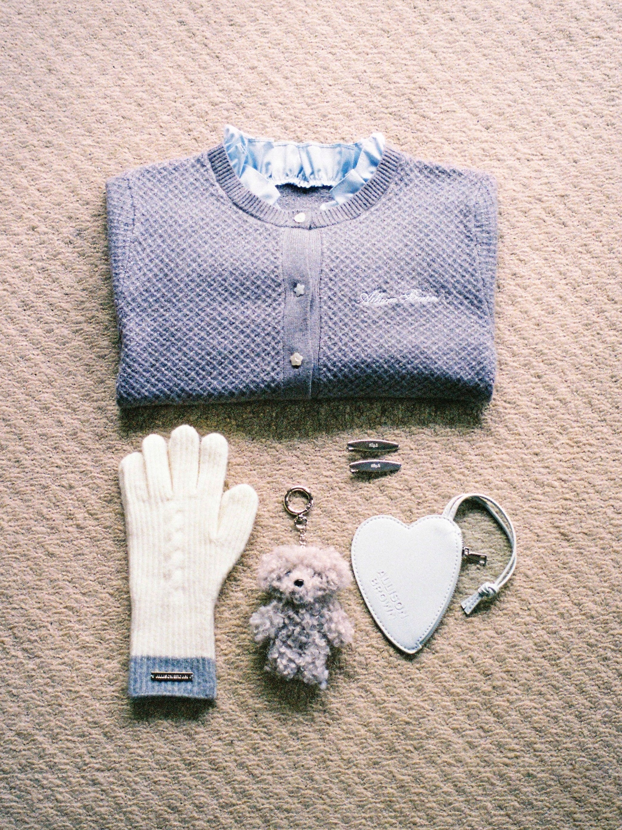 Lovely Mini Heart Pouch – ALLISON BROWN