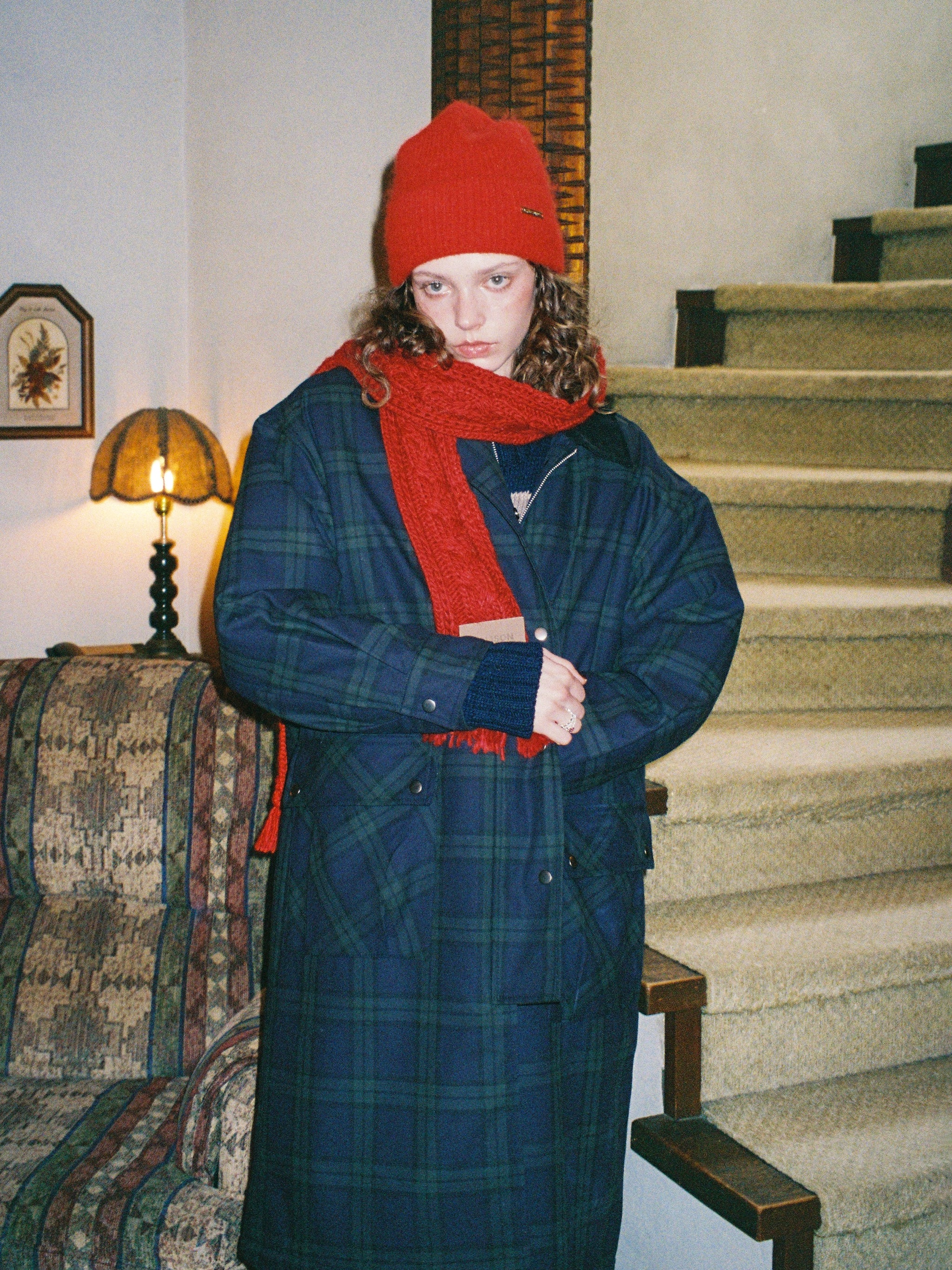 Holiday Season Cable Knit Muffler – ALLISON BROWN