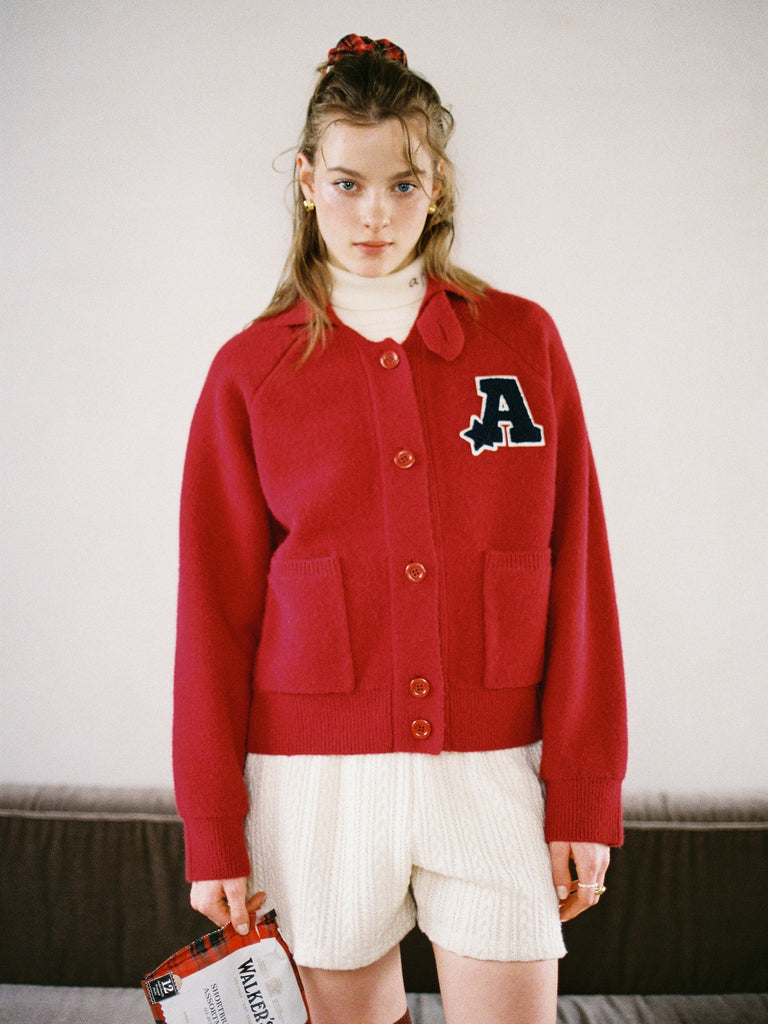 Day By Day Letter Knit Cardigan – ALLISON BROWN