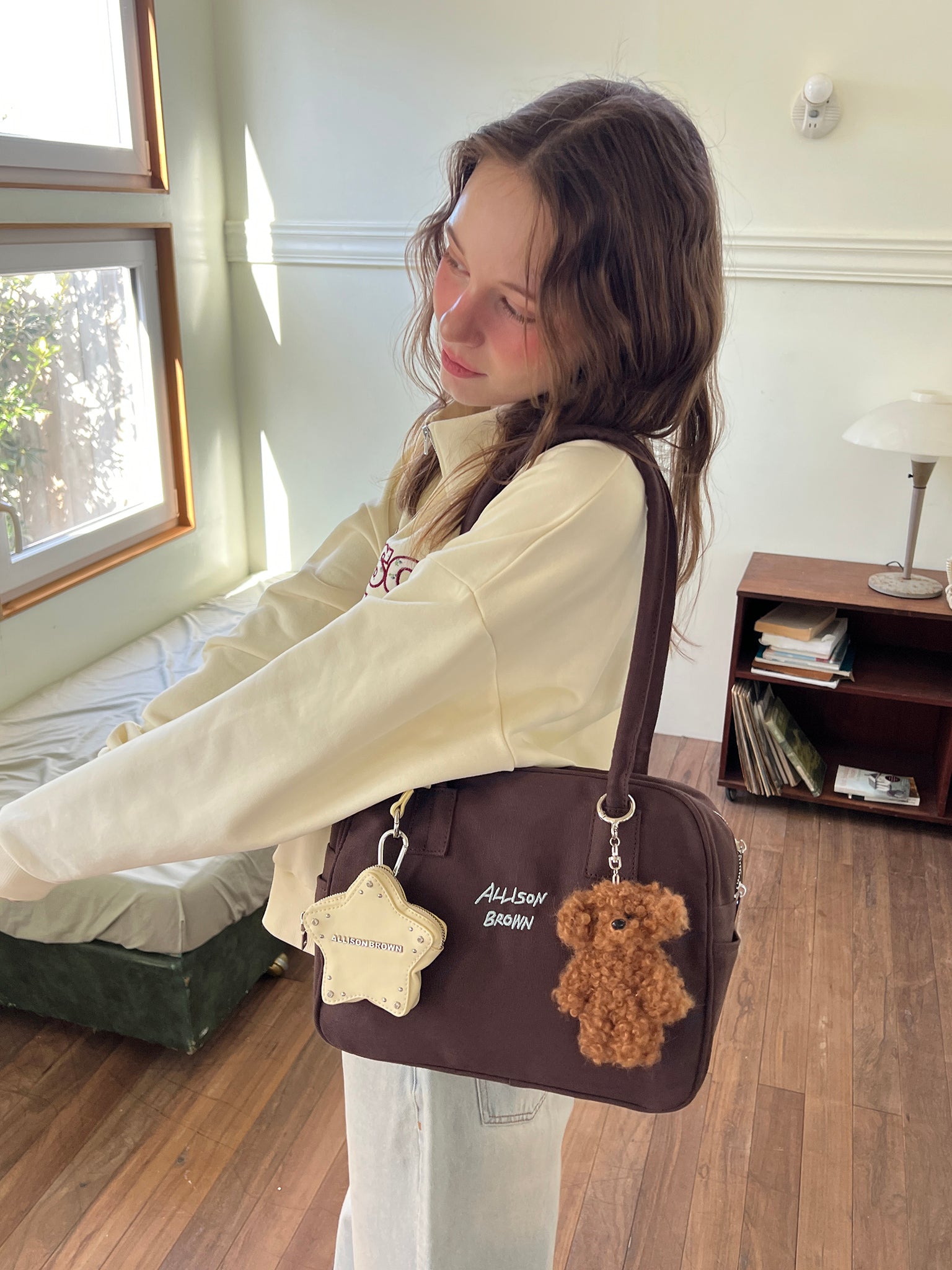 Fluffy Dog Charm – ALLISON BROWN