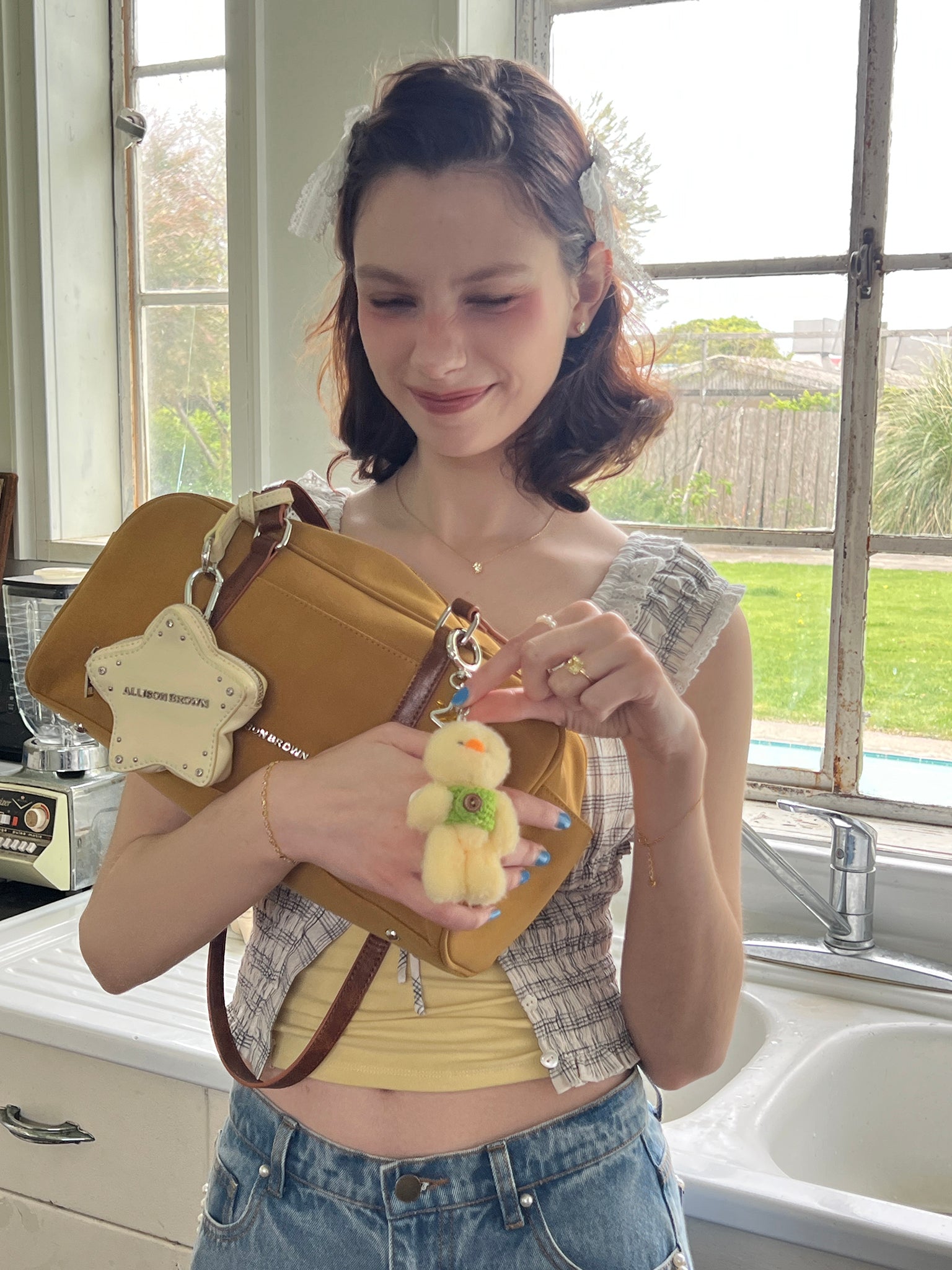 アリソンブラウン　ALLISON BROWN 紗栄子　ディズニー　フーディー 紗栄子】おしゃれの幅広がる♡「アリソン ブラウン」のファームライク