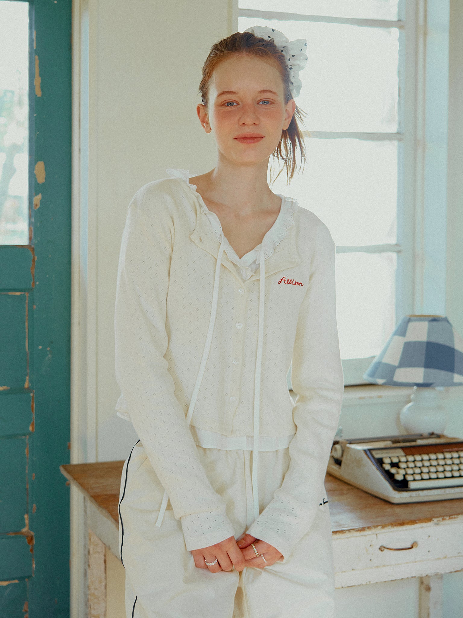 アリソンブラウン　Rustic Farm Knit Cardigan CARDIGAN – ALLISON BROWN