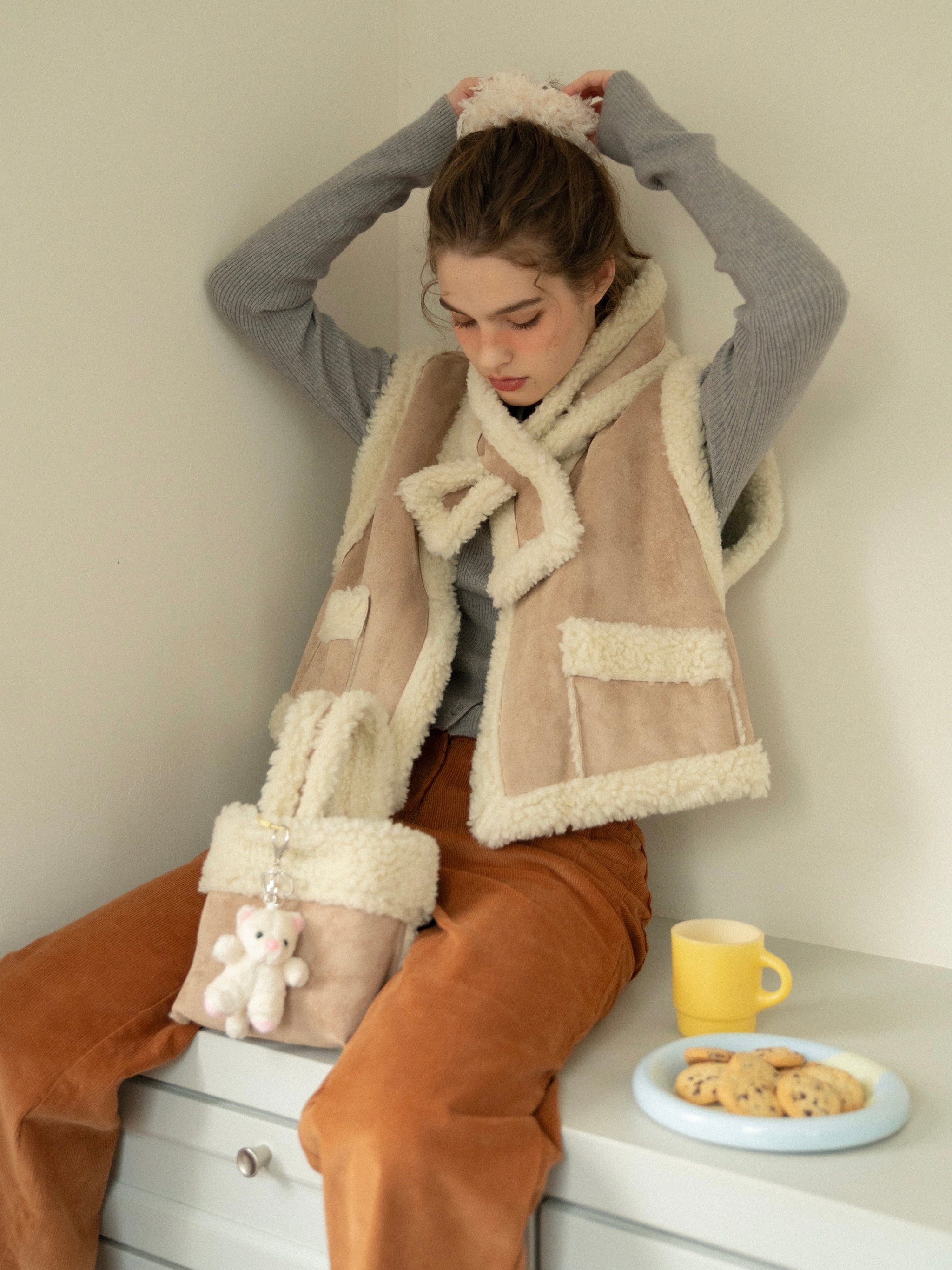 Cozy Mouton Boa Bag – ALLISON BROWN