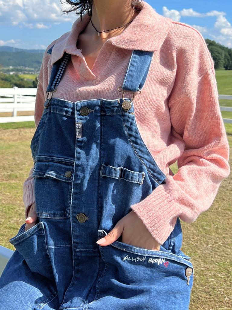 ALLISON BROWN  Embroidery Logo Overall