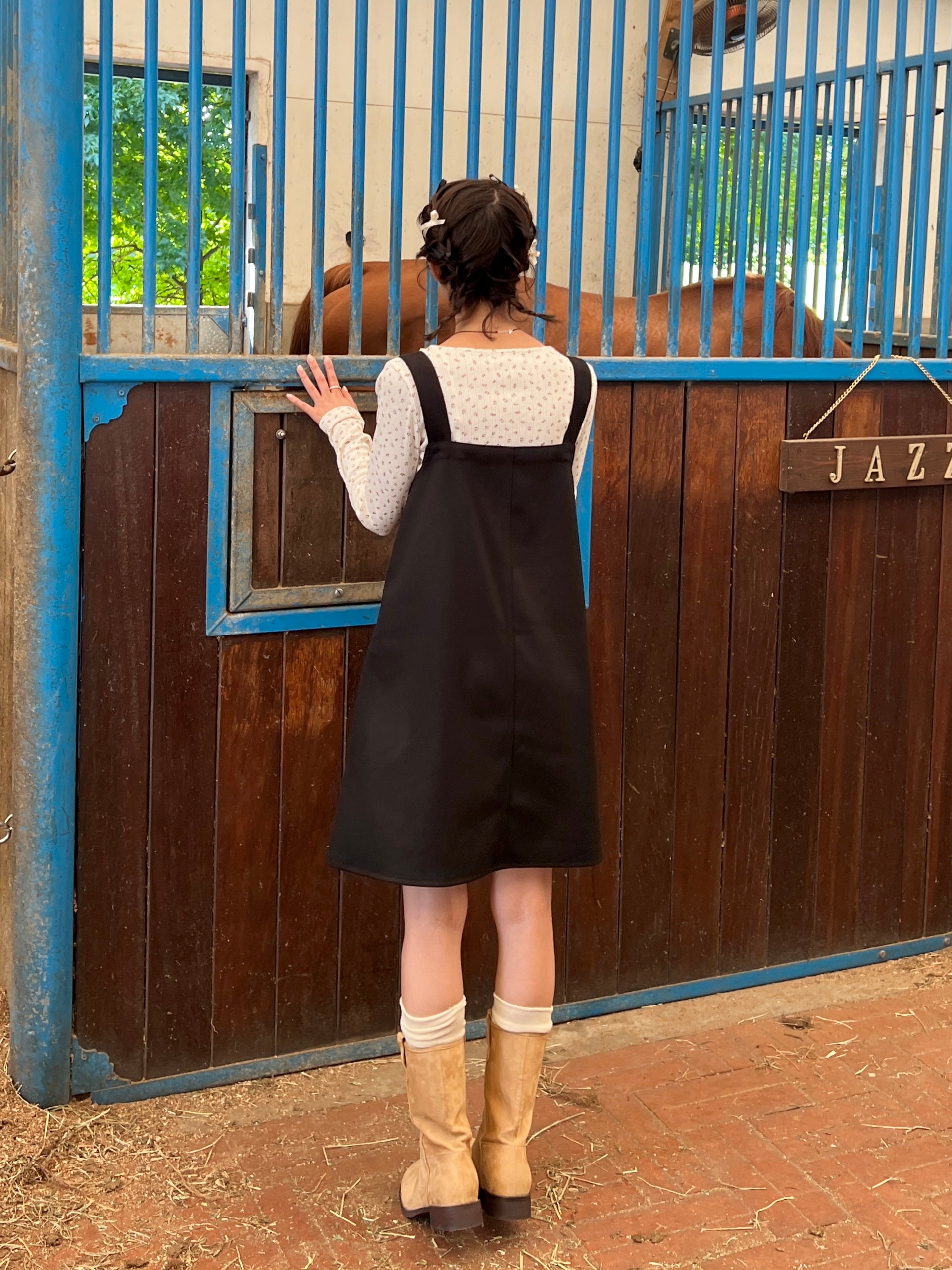 Square Neck Mini Dress – ALLISON BROWN 