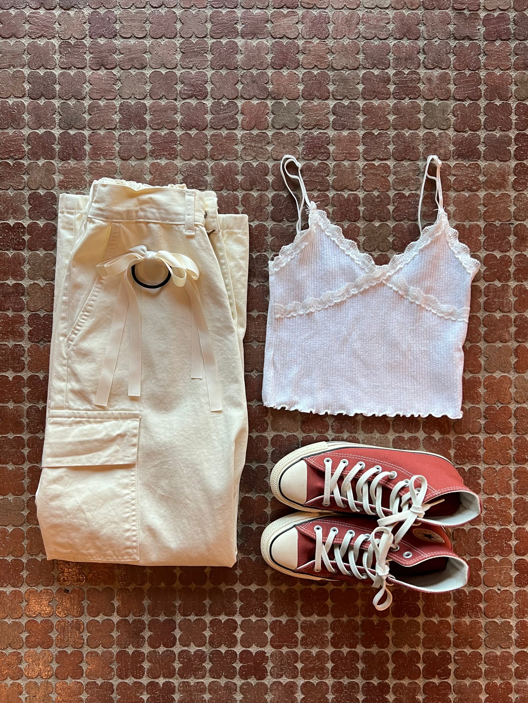 Vintage-like Lace Camisole – ALLISON BROWN